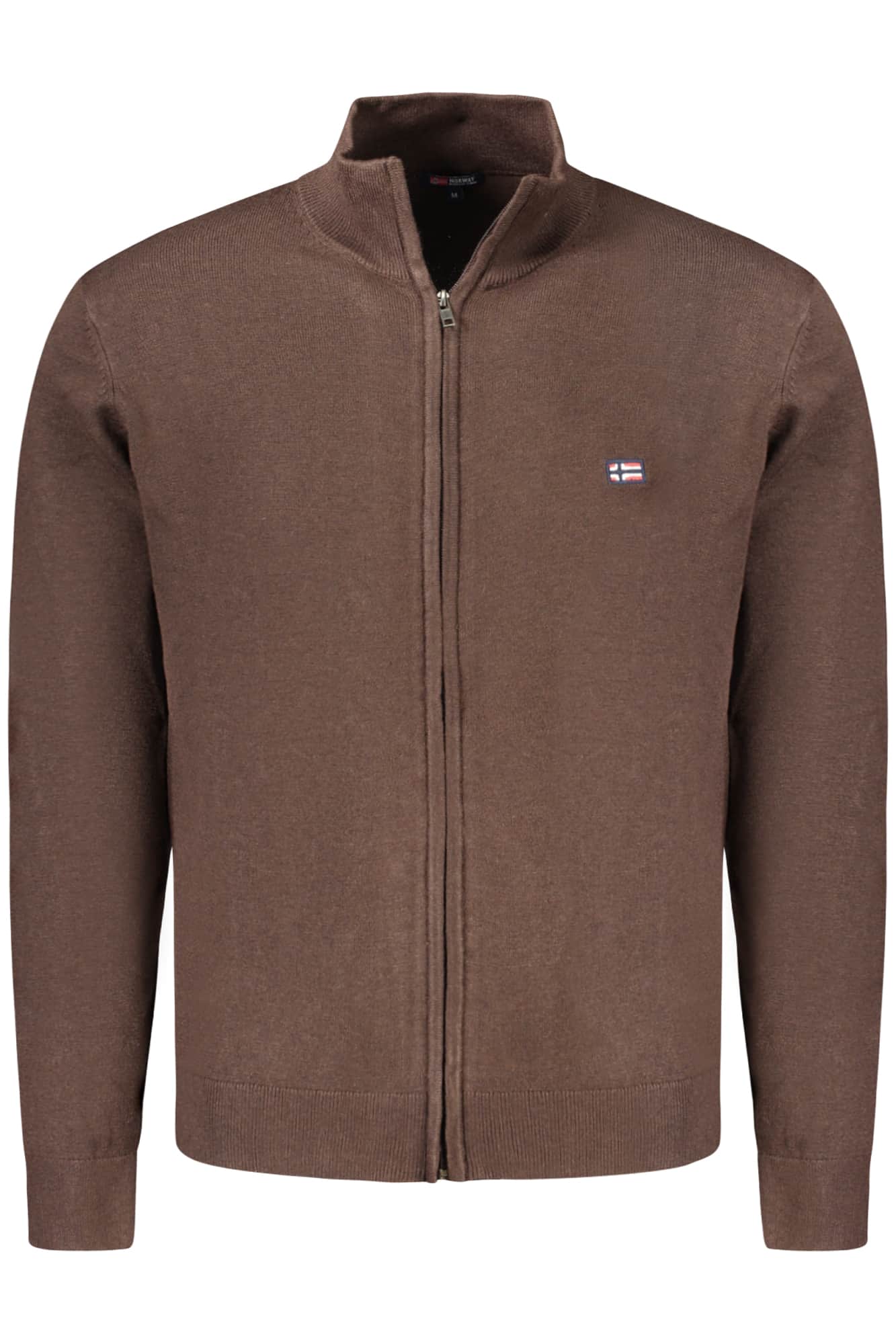 NORWAY 1963 HERREN STRICKJACKE BRAUN