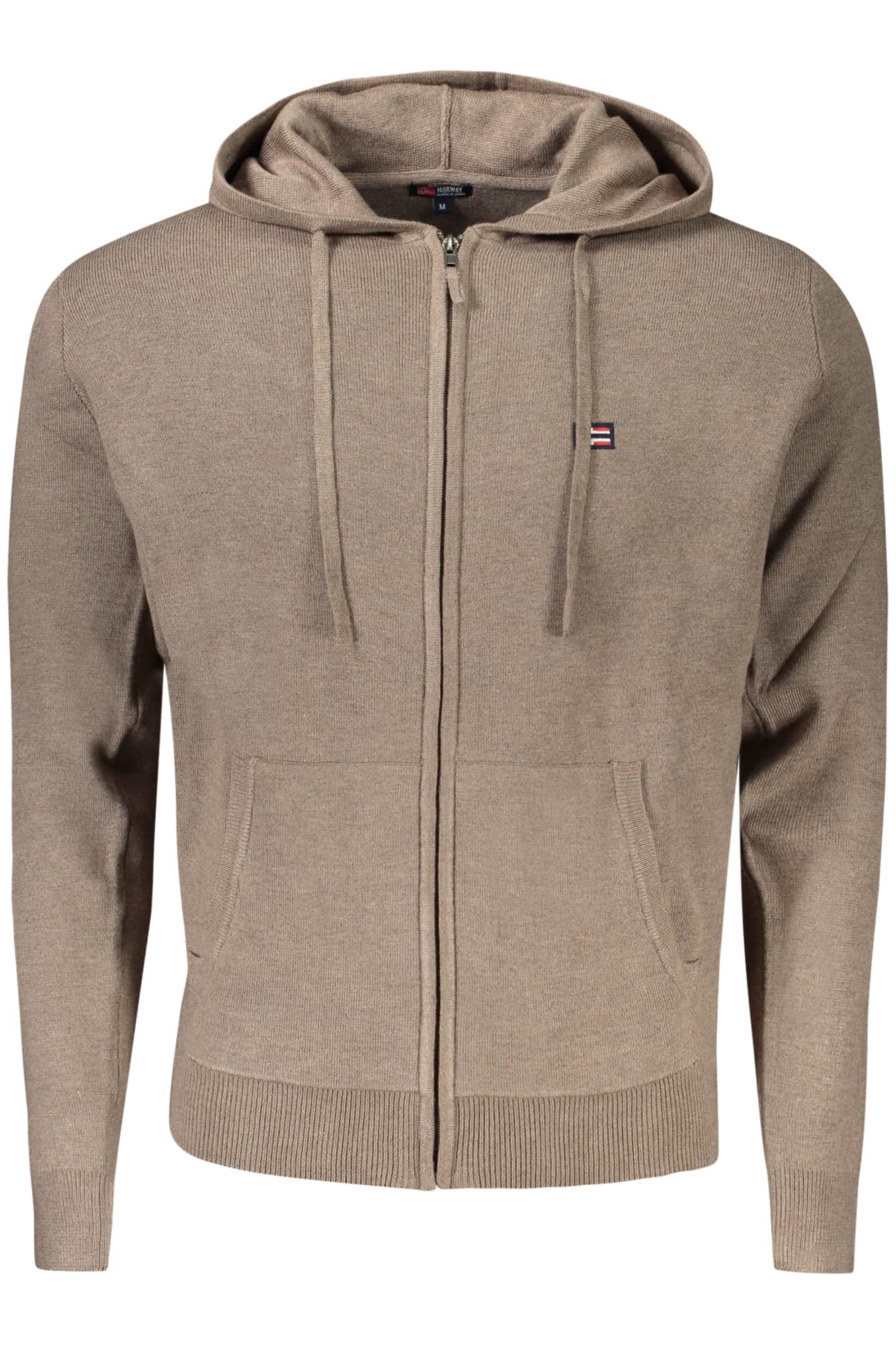 NORWAY 1963 HERREN STRICKJACKE BRAUN