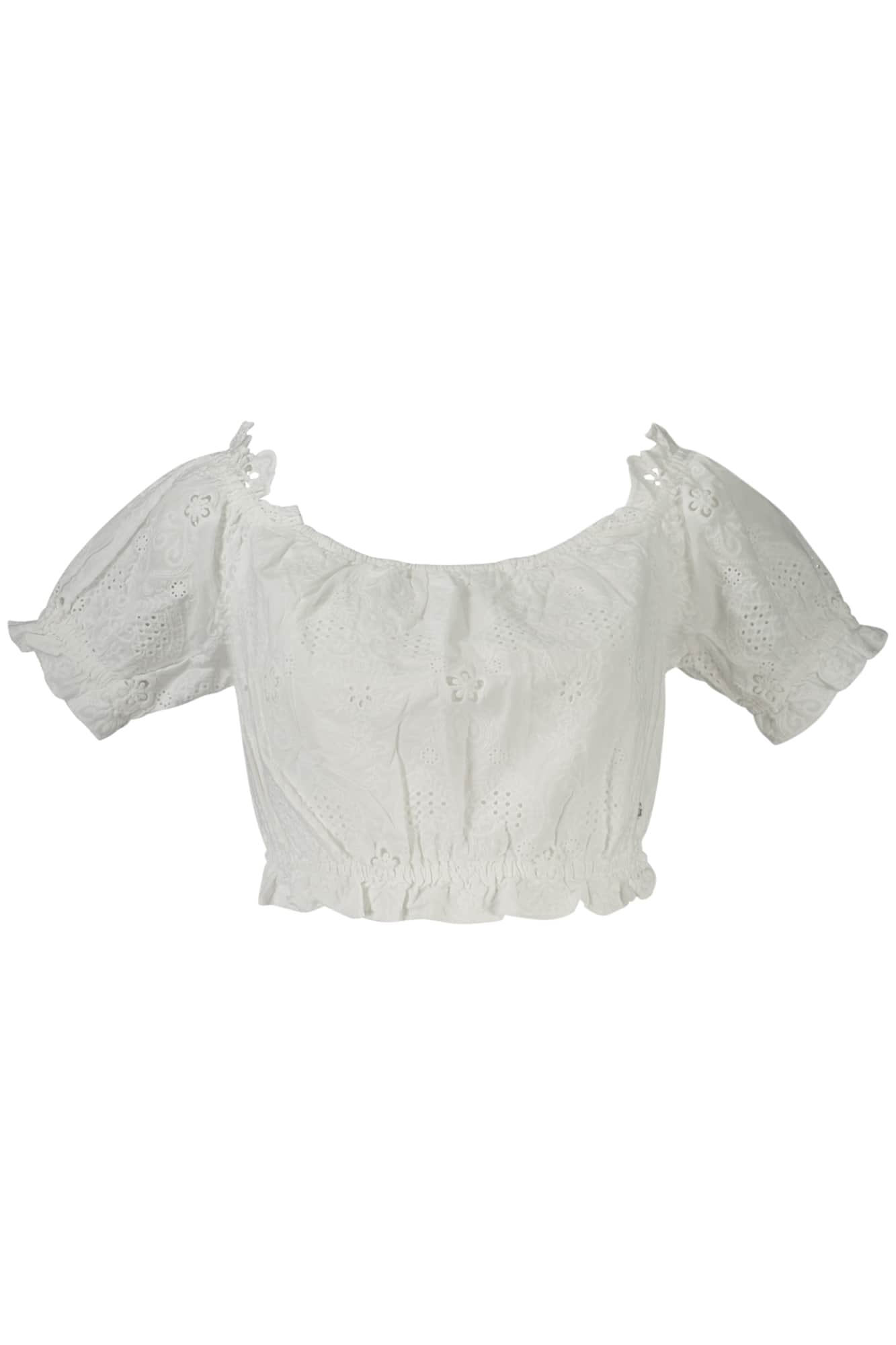 GUESS JEANS TOP DAMEN WEISS