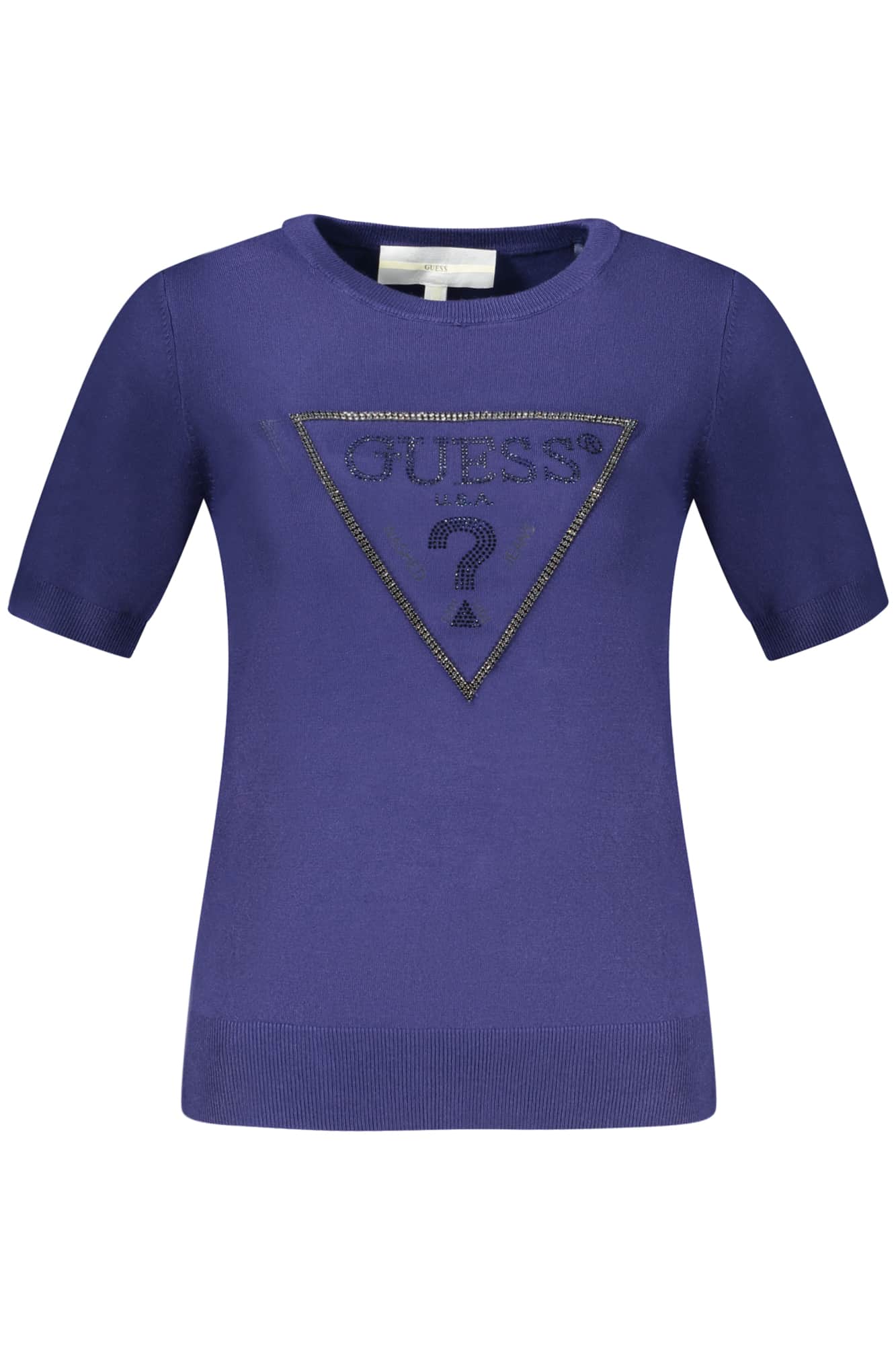 GUESS JEANS DAMEN BLAU PULLOVER