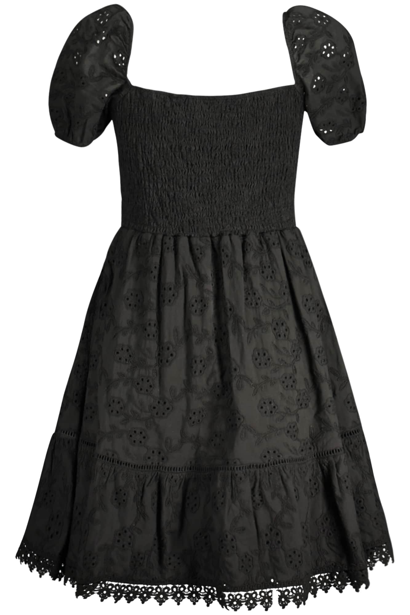 GUESS JEANS KURZ KLEID DAMEN SCHWARZ