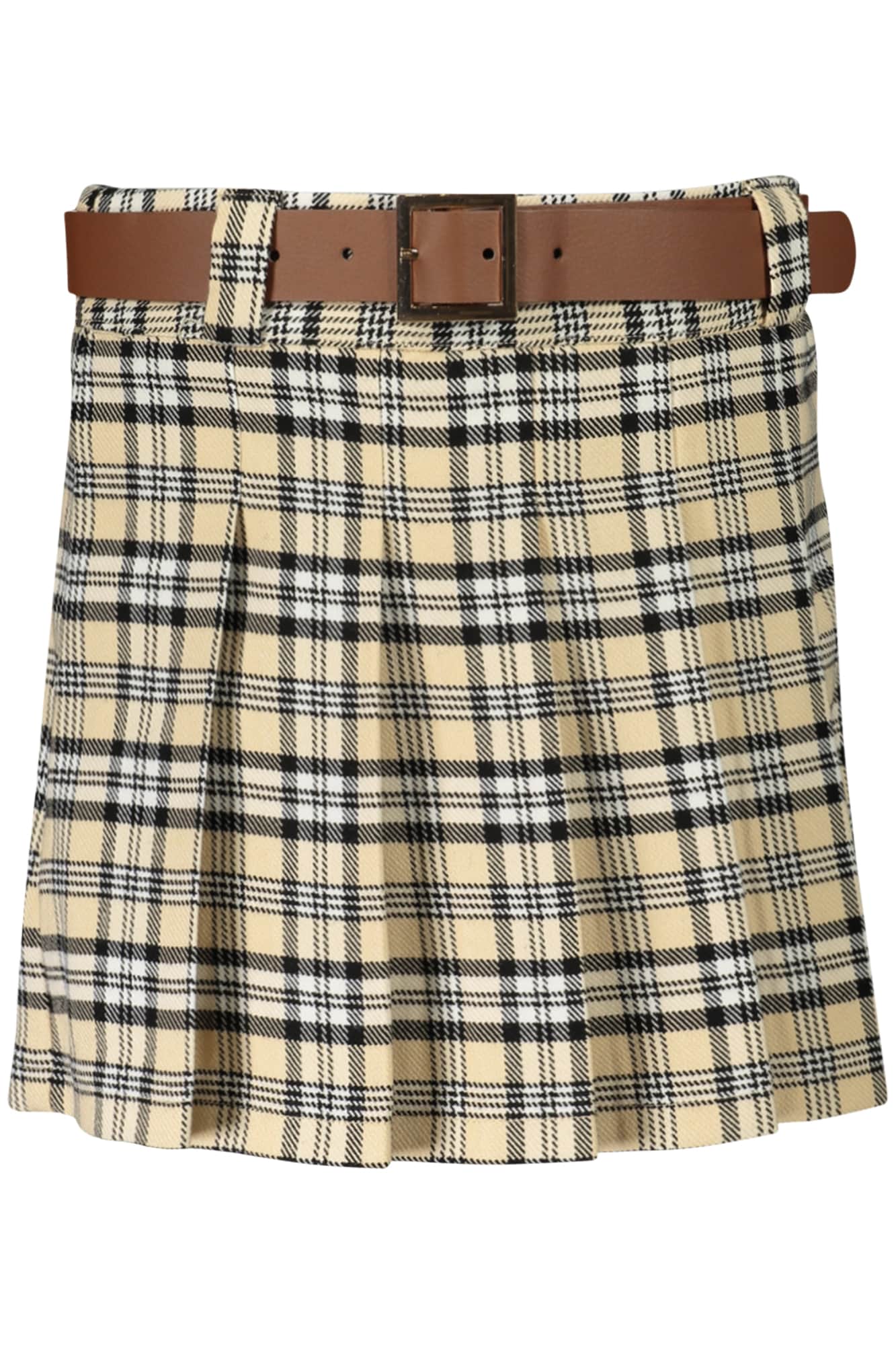 GUESS JEANS KURZ ROCK MÄDCHEN BEIGE