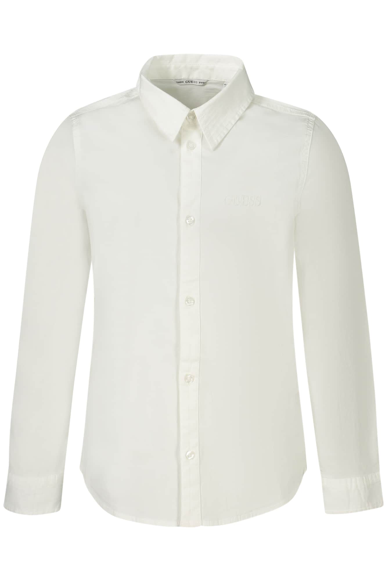 GUESS JEANS LANGARM SHIRT KINDER WEISS