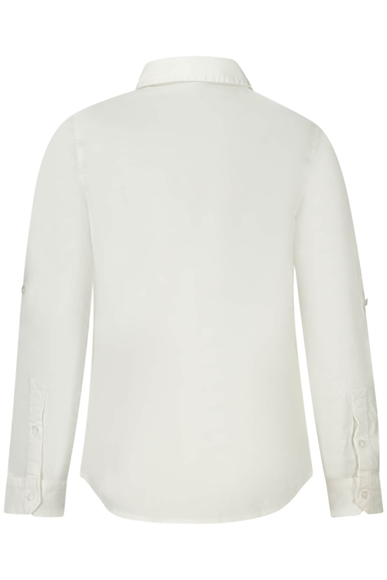 GUESS JEANS LANGARM SHIRT KINDER WEISS