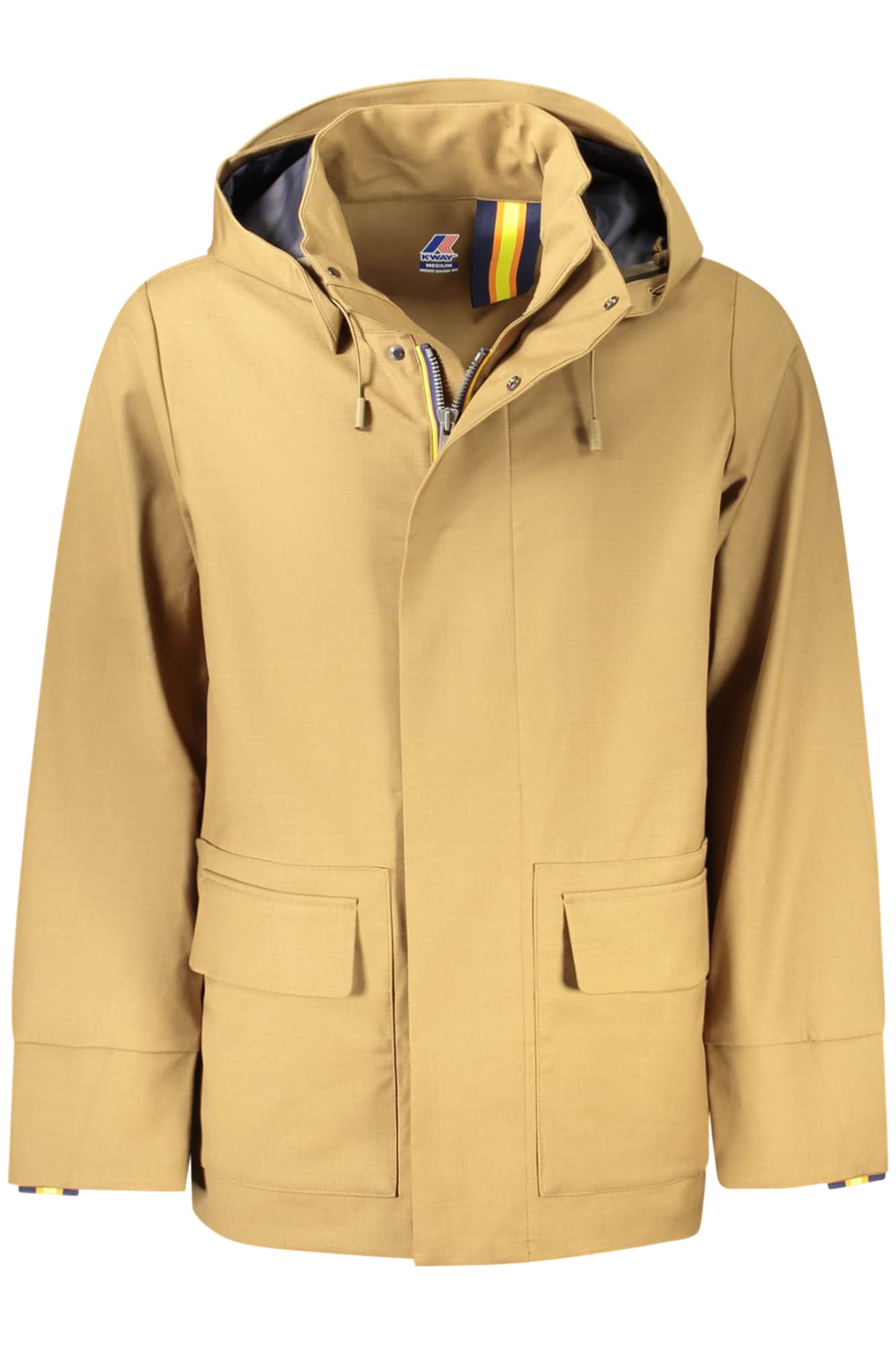 K-Way herren trenchcoat braun