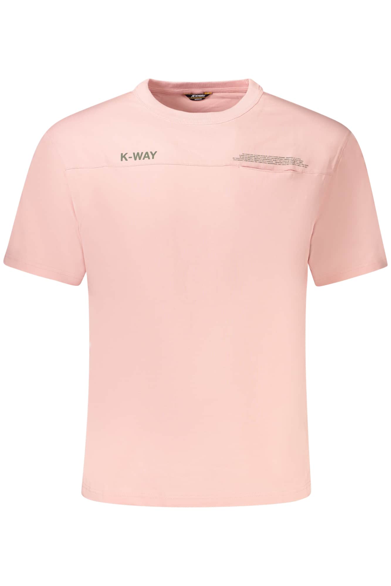 K-Way herren kurzarm t-shirt blau
