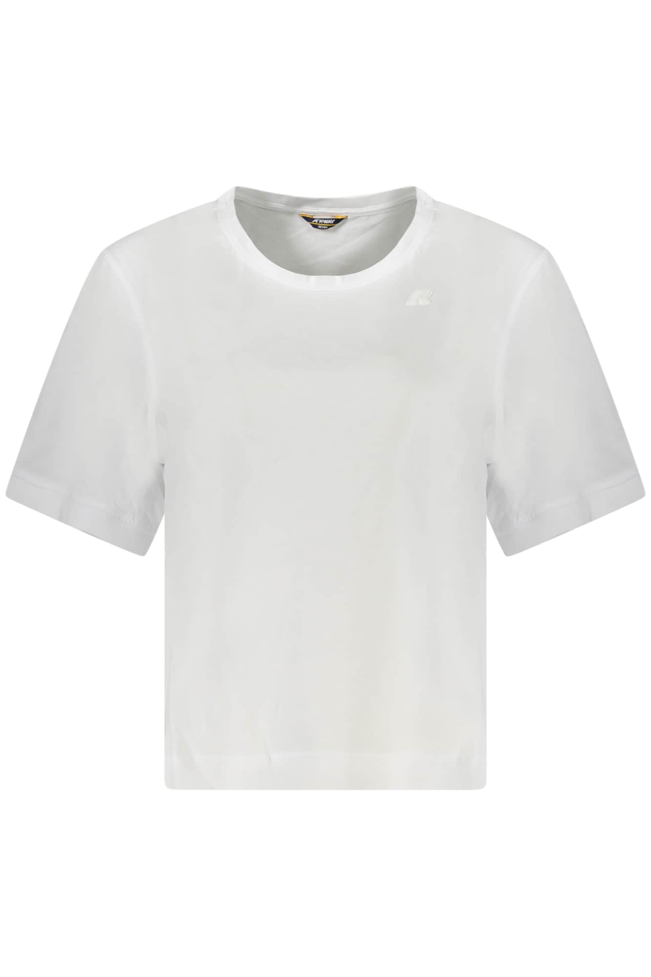 K-Way kurzarm t-shirt damen weiss