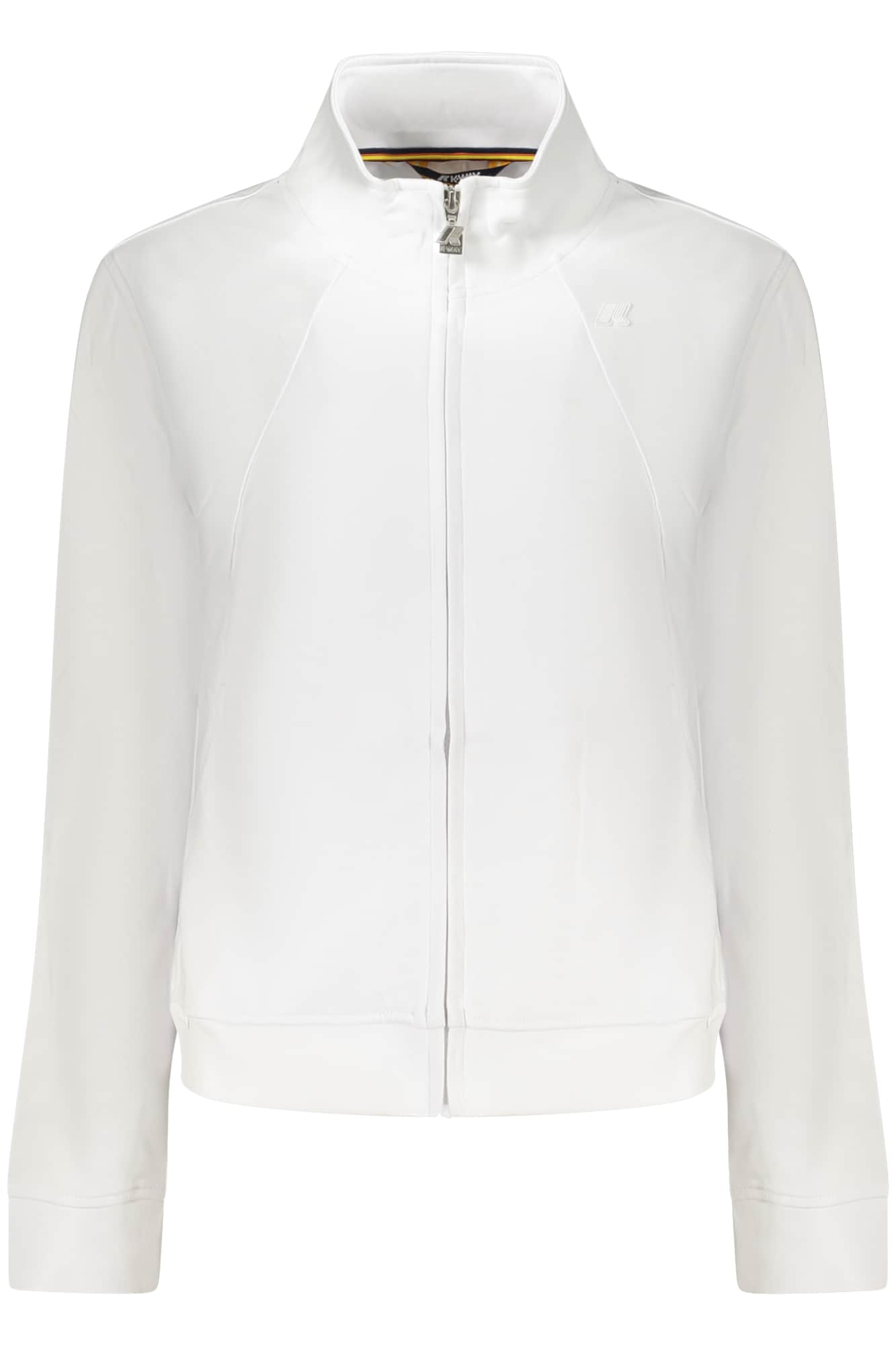 K-Way damen mit reissverschluss sweatshirt weiss