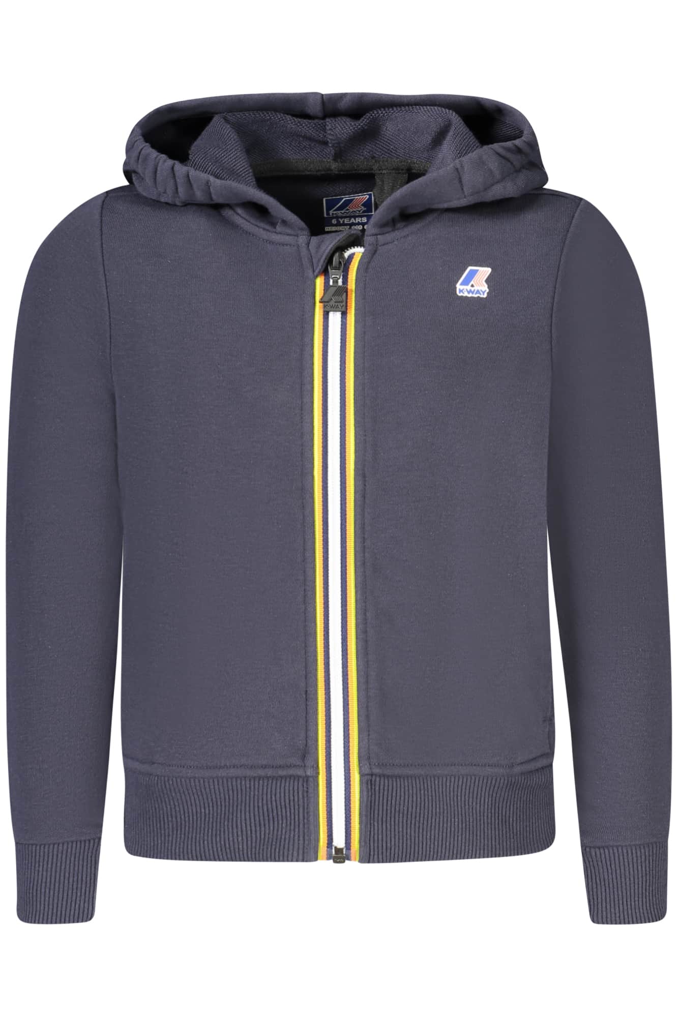 K-Way sweatshirt mit reissverschluss kinder blau