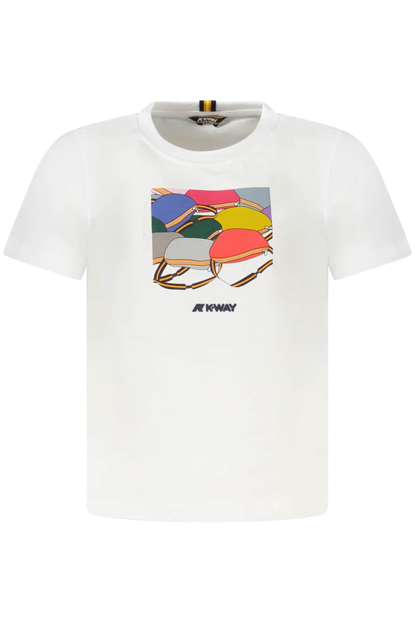 K-Way kurzarm t-shirt kinder blau