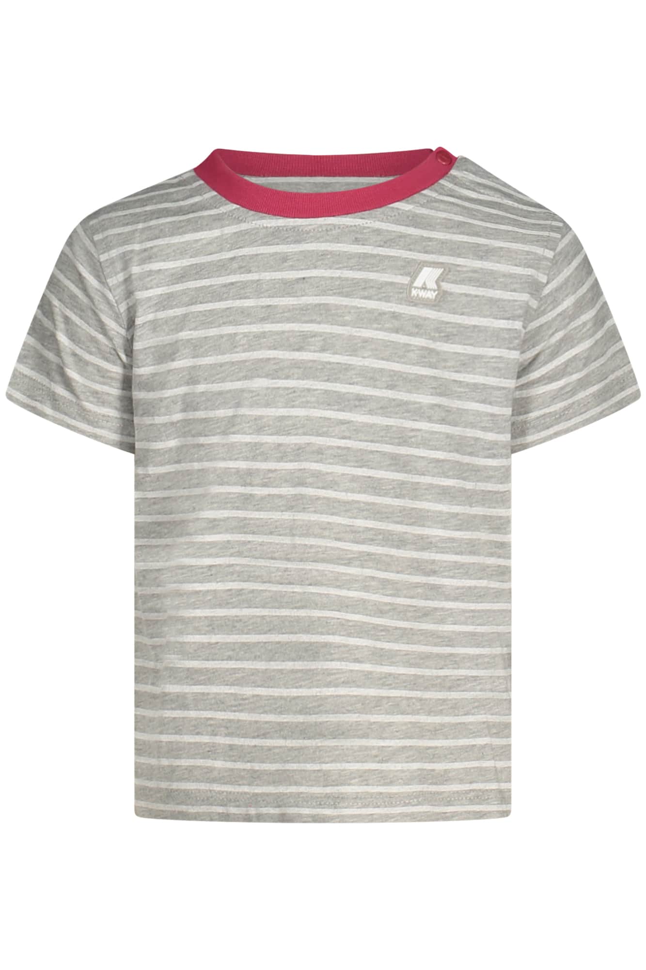 K-Way kurzarm t-shirt mädchen grau