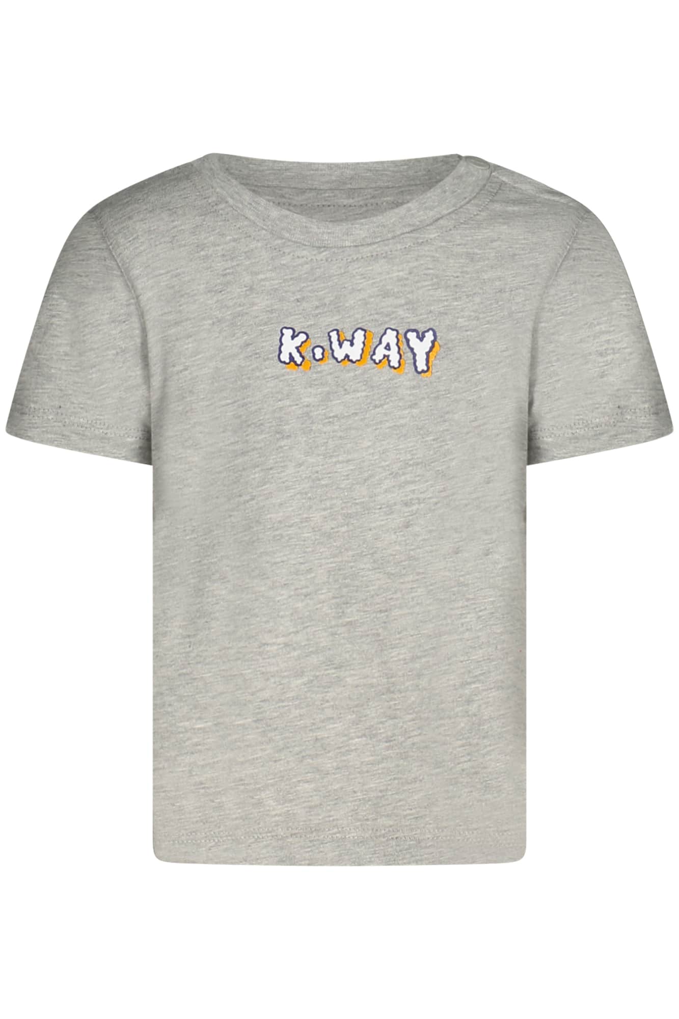 K-Way kurzarm t-shirt kinder grau