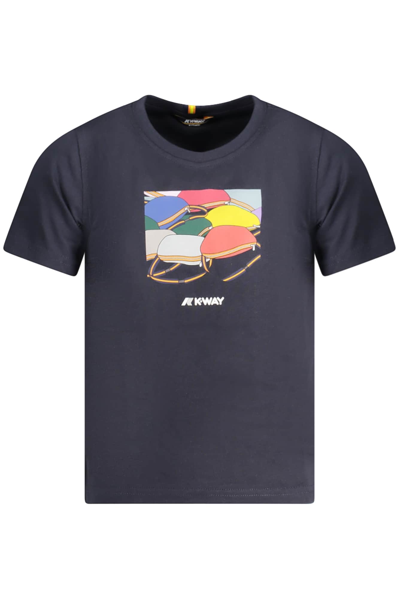 K-Way kurzarm t-shirt kinder blau