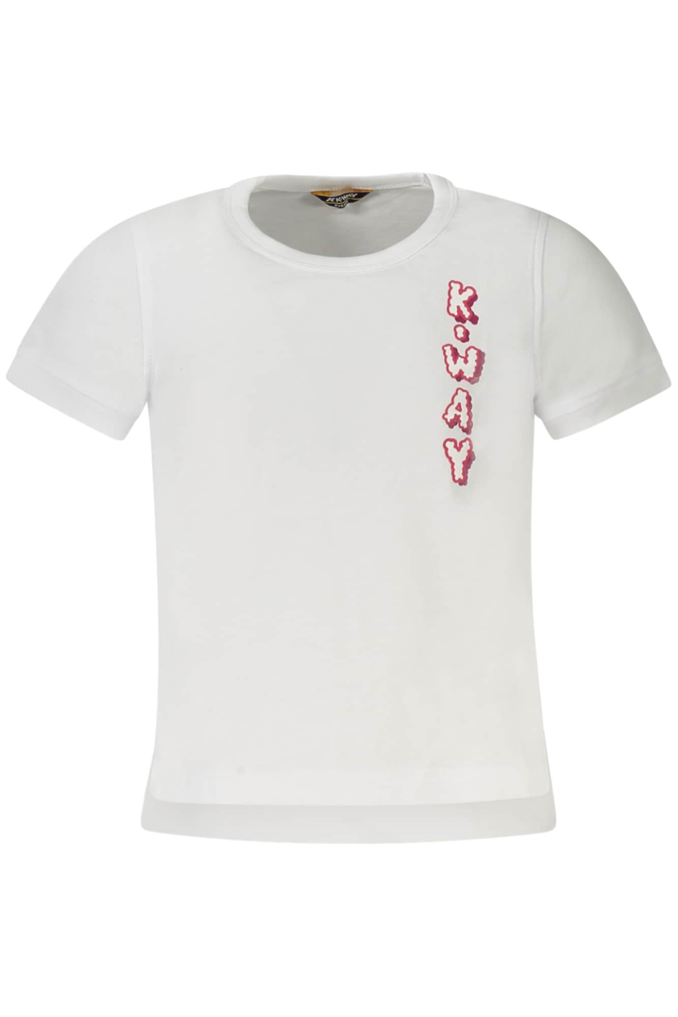 K-Way kurzarm t-shirt mädchen weiss