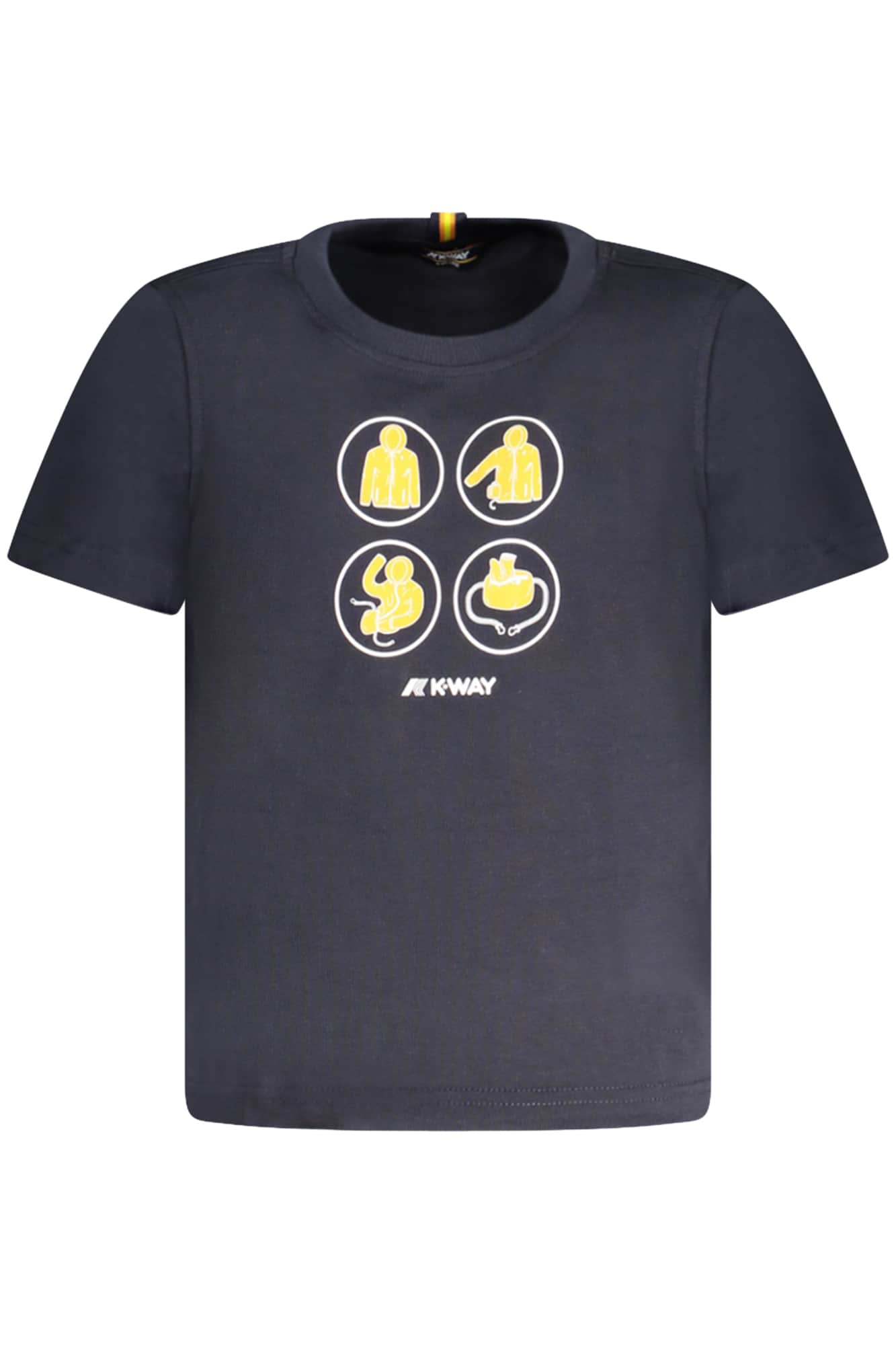 K-Way kurzarm t-shirt kinder gelb