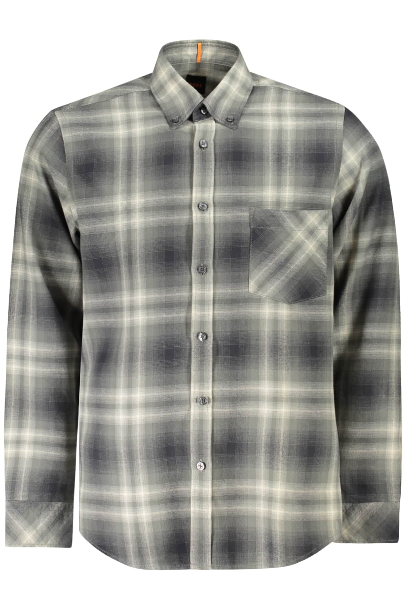 HUGO BOSS LANGARM SHIRT HERREN GRÜN