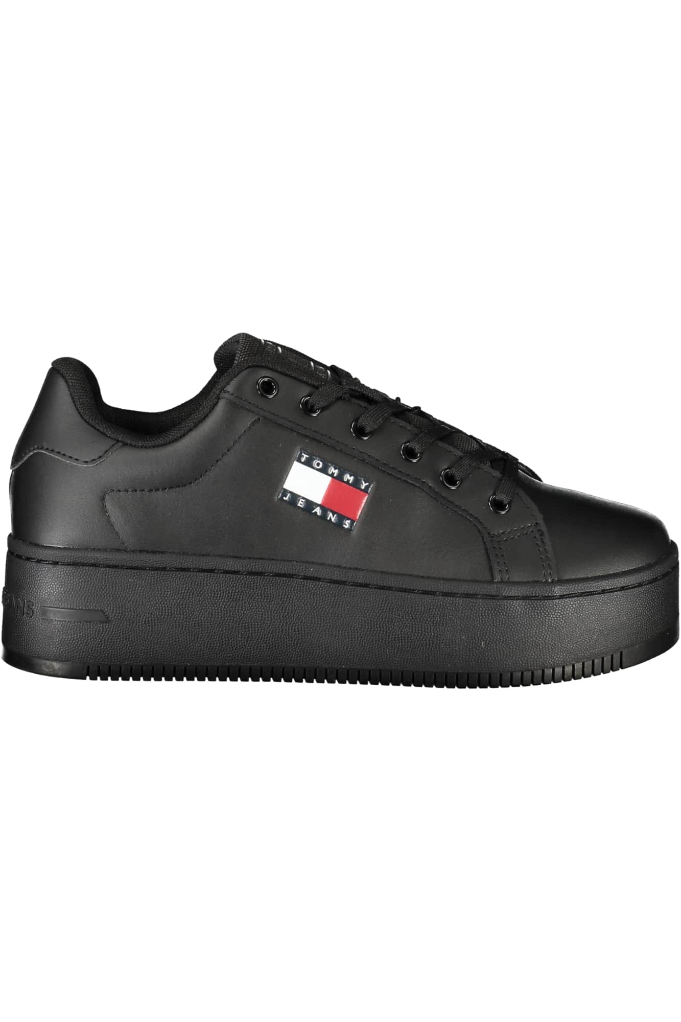 TOMMY HILFIGER DAMEN SPORTSCHUHE SCHWARZ