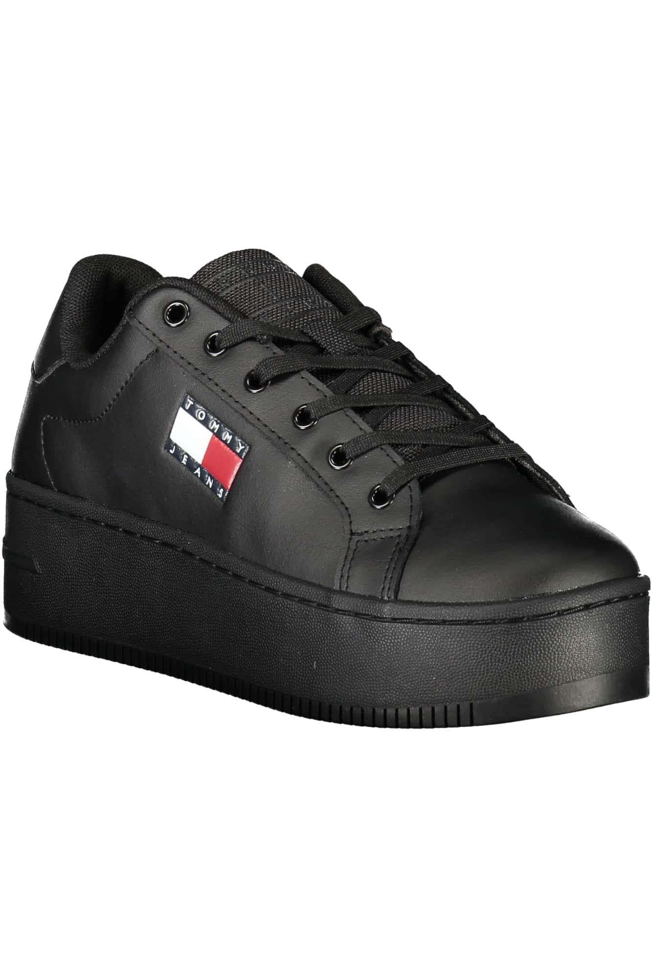 TOMMY HILFIGER DAMEN SPORTSCHUHE SCHWARZ