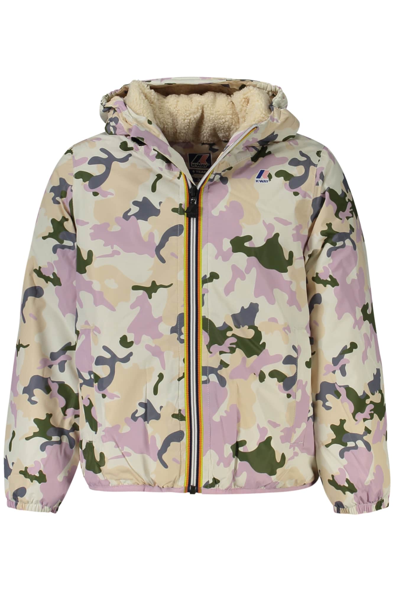 K-Way mädchen beige jacke