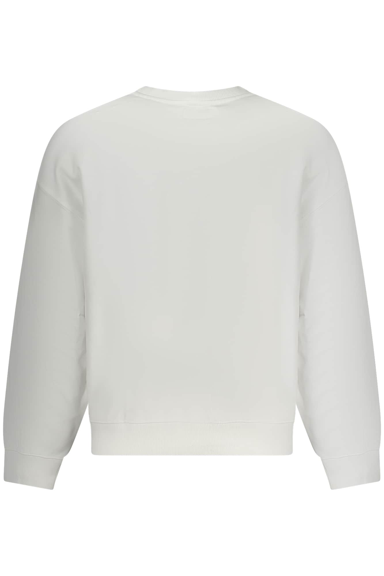 GUESS JEANS SWEATSHIRT OHNE REISSVERSCHLUSS HERREN WEISS