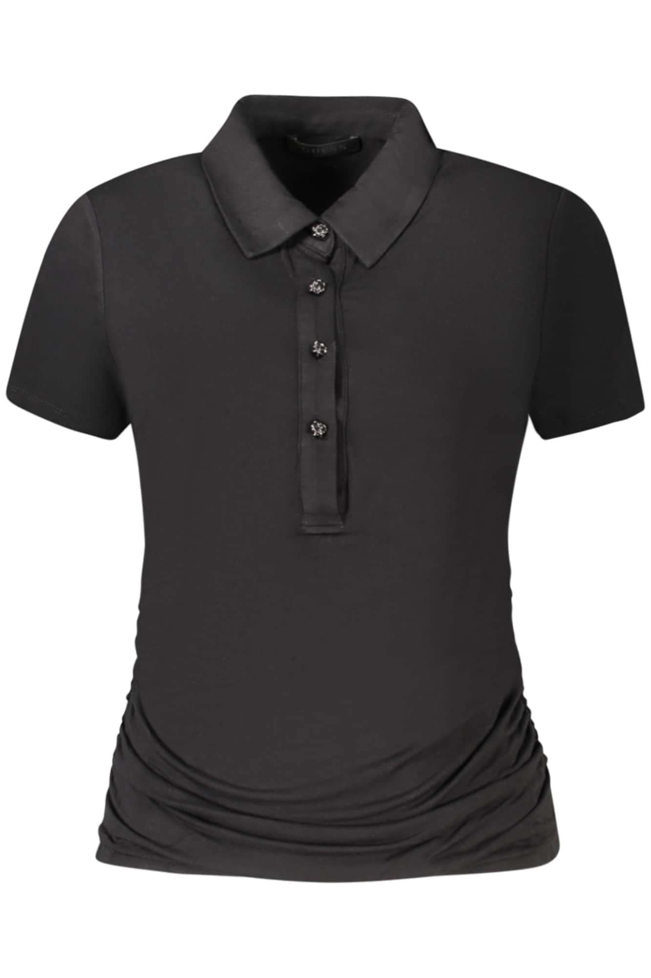 Guess Jeans kurzarm t-shirt damen schwarz