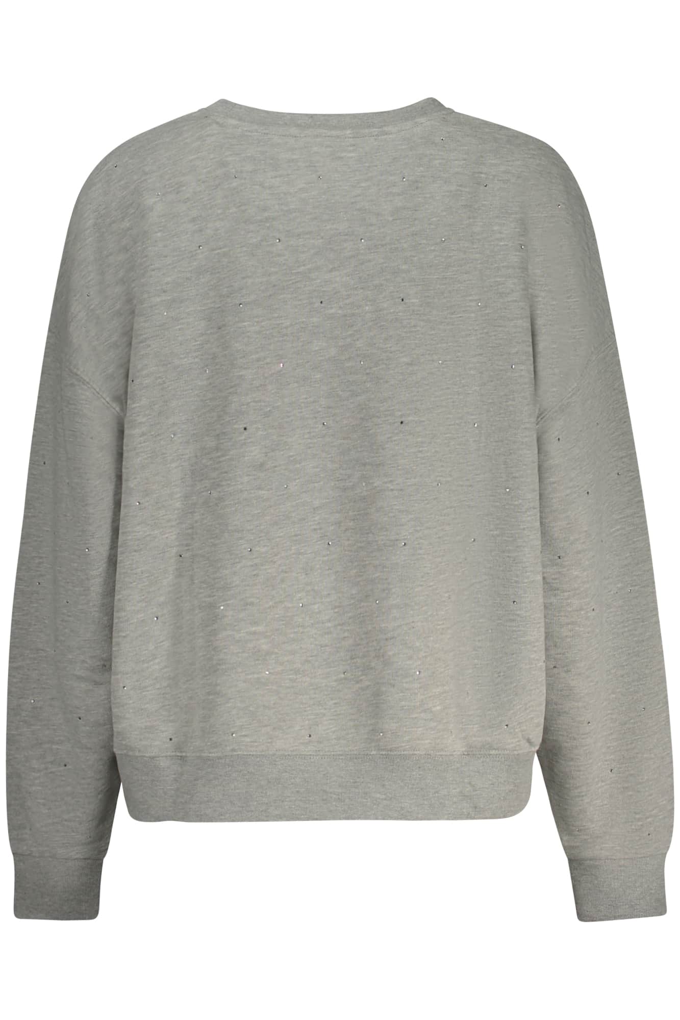 GUESS JEANS SWEATSHIRT OHNE REISSVERSCHLUSS DAMEN GRAU