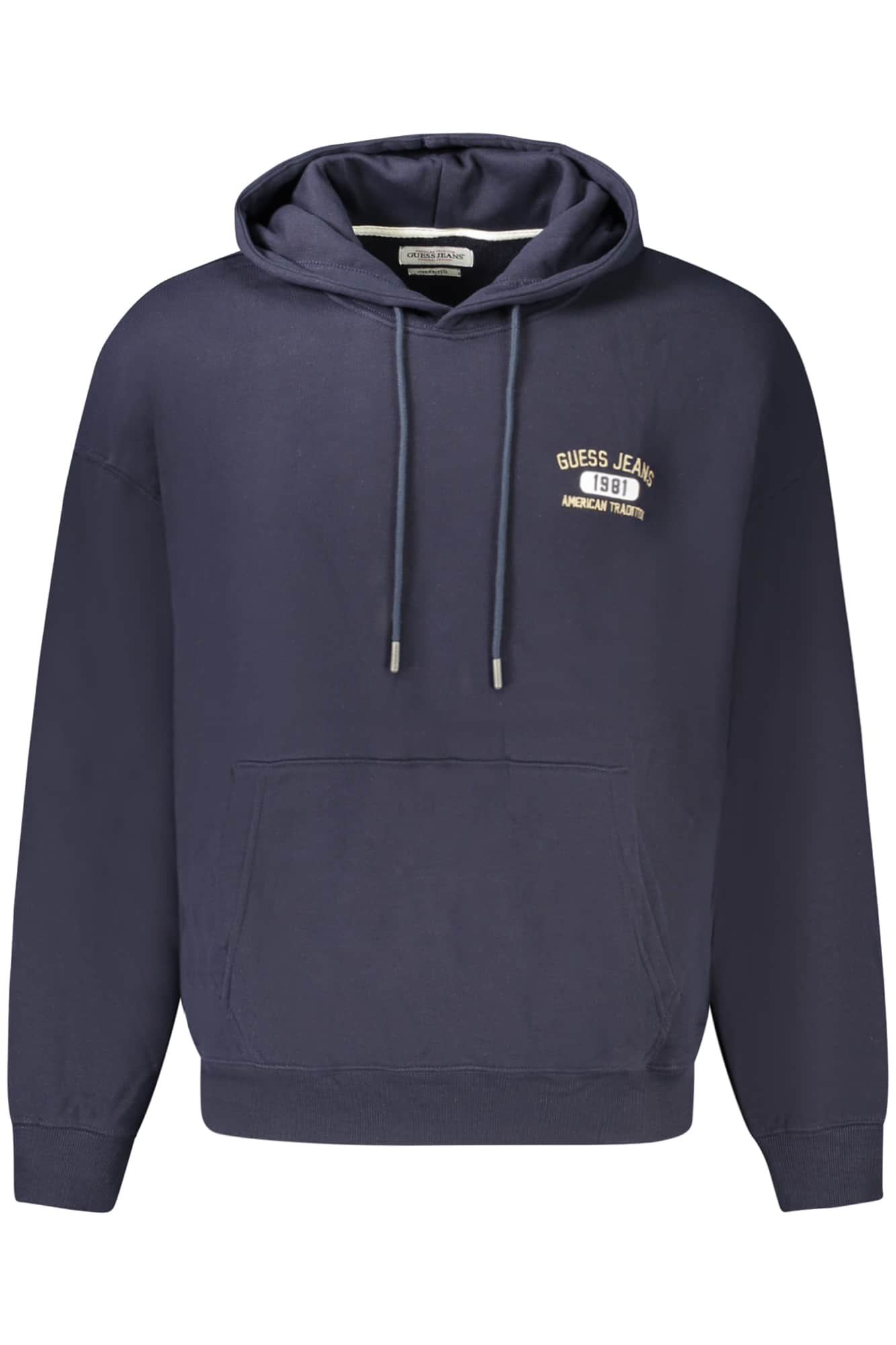 GUESS JEANS SWEATSHIRT OHNE REISSVERSCHLUSS HERREN BLAU