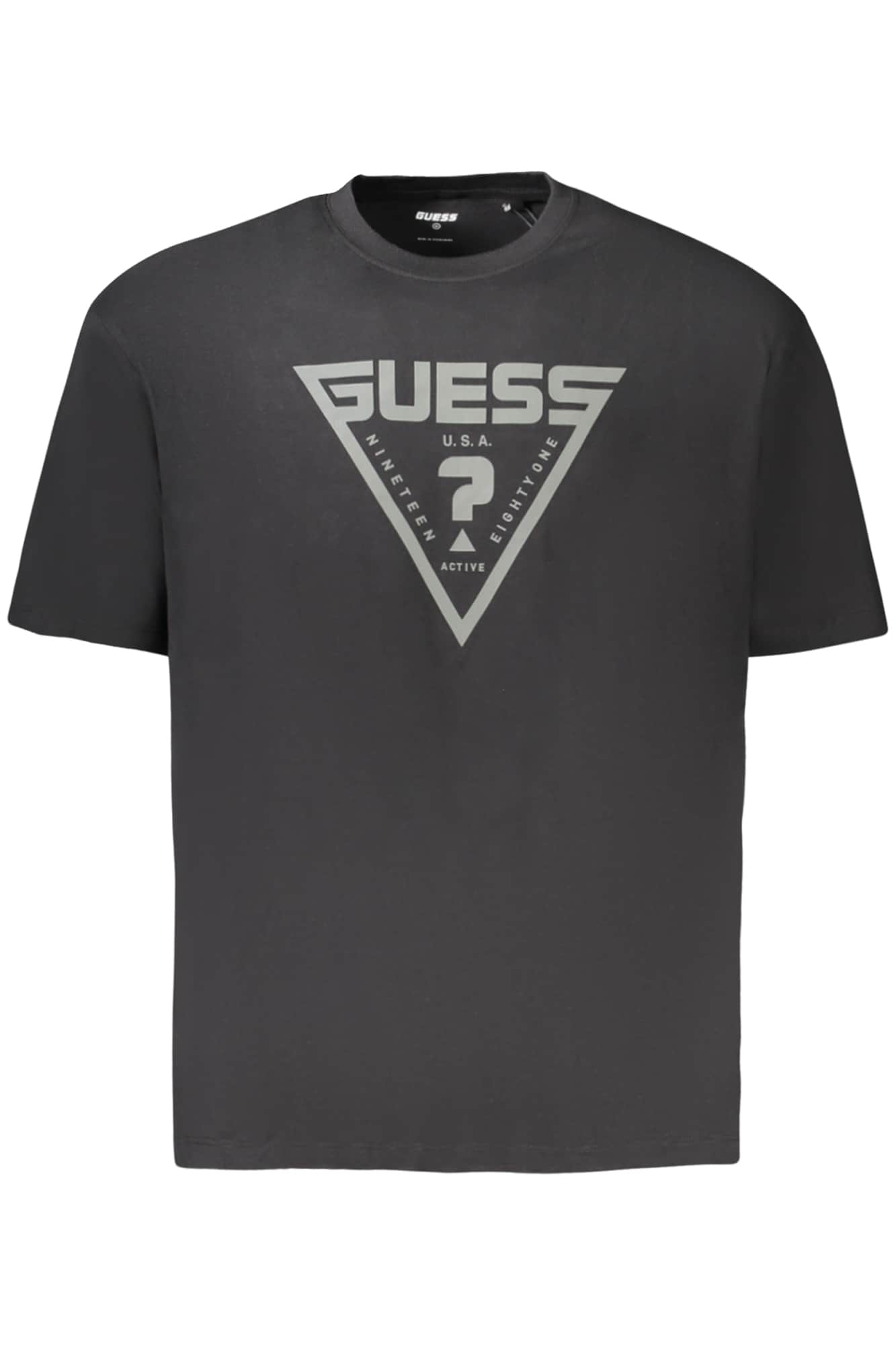 Guess Jeans kurzarm t-shirt herren schwarz