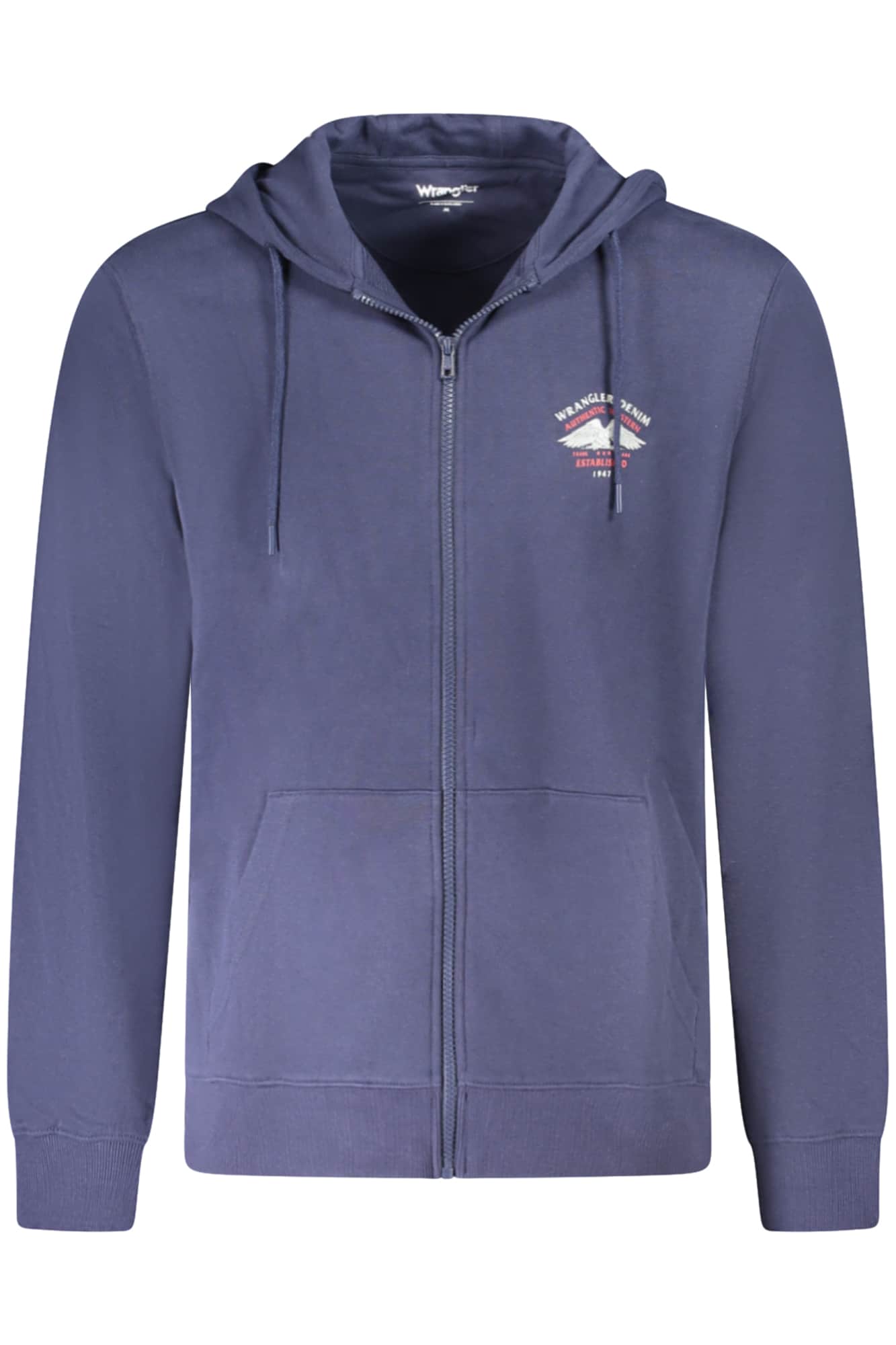 WRANGLER HERREN MIT REISSVERSCHLUSS SWEATSHIRT BLAU