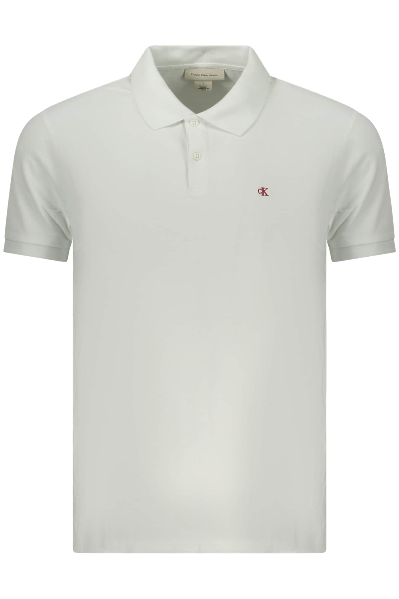 CALVIN KLEIN POLO KURZARM HERREN WEISS