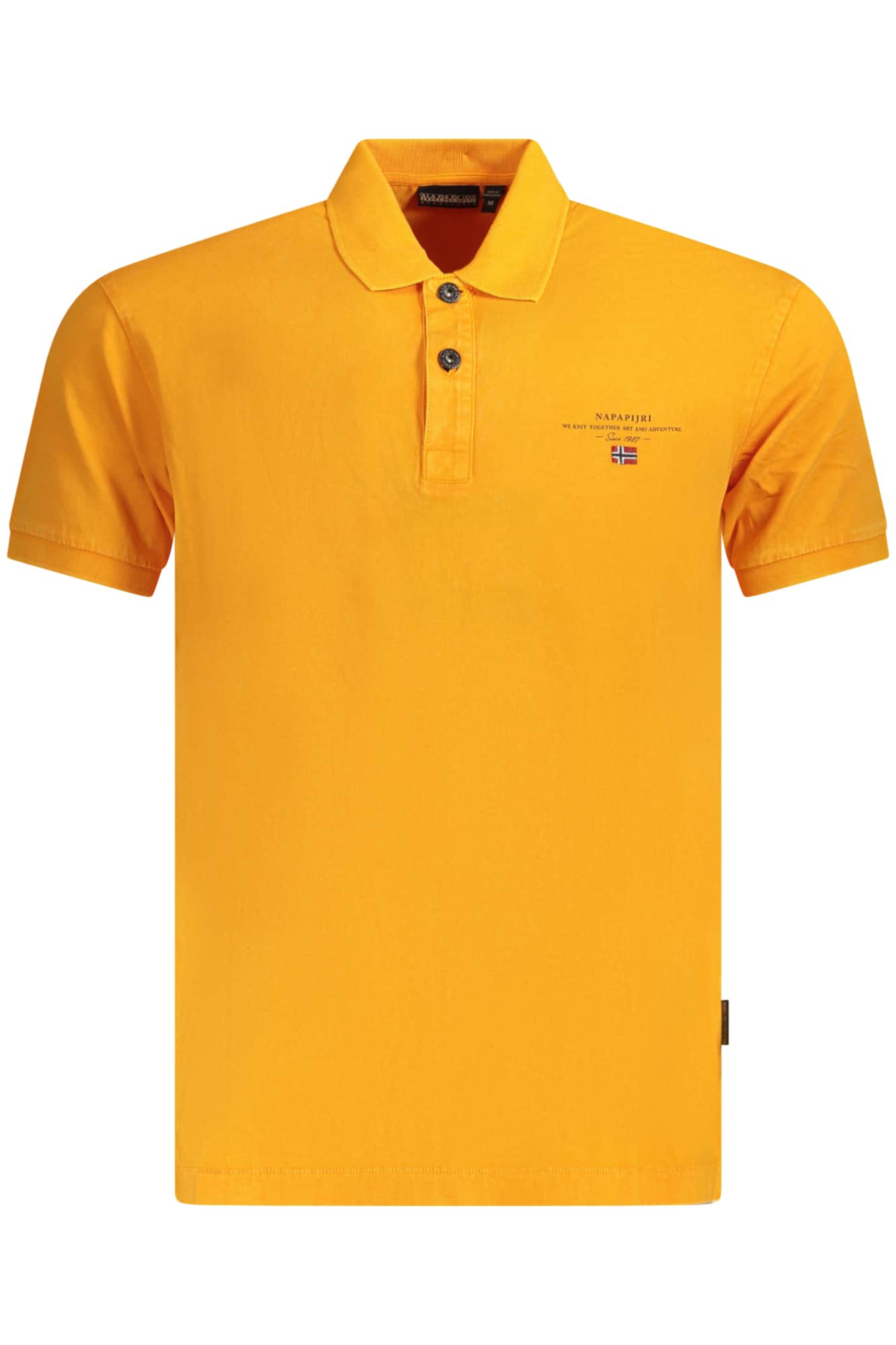 NAPAPIJRI POLO KURZARM HERREN ORANGE