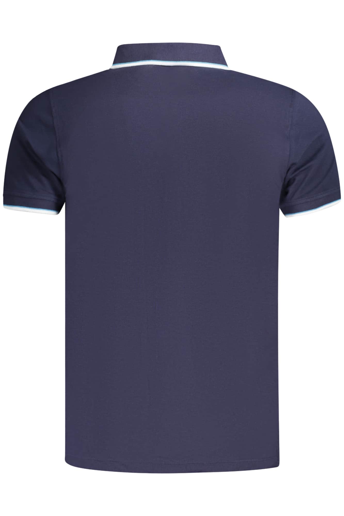 NORWAY 1963 HERREN KURZARM POLO BLAU