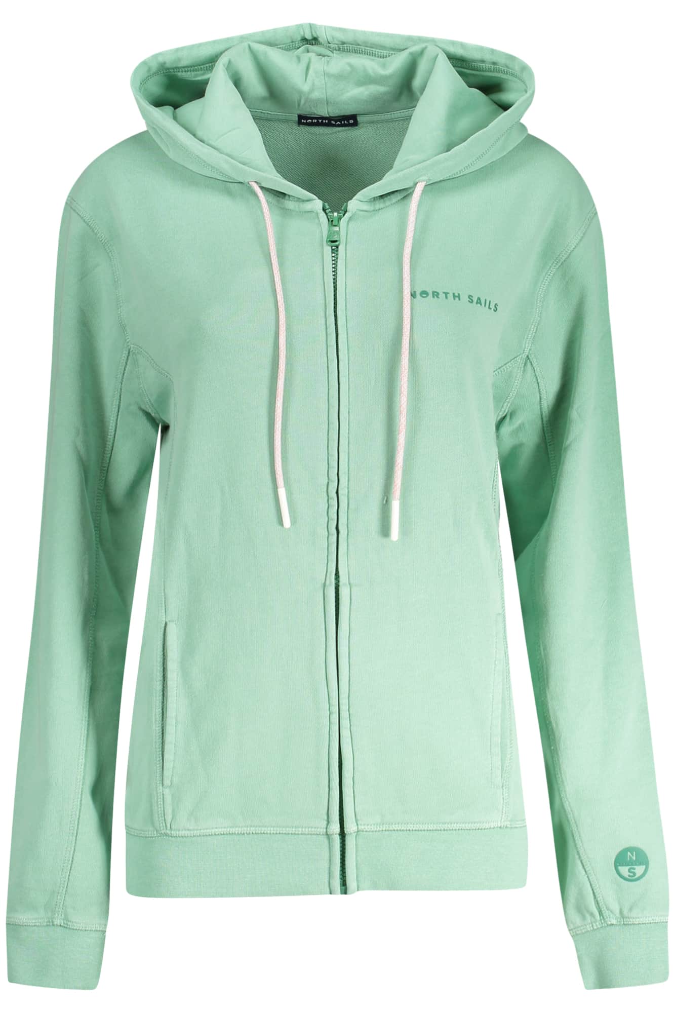 NORTH SAILS DAMEN MIT REISSVERSCHLUSS SWEATSHIRT GRÜN