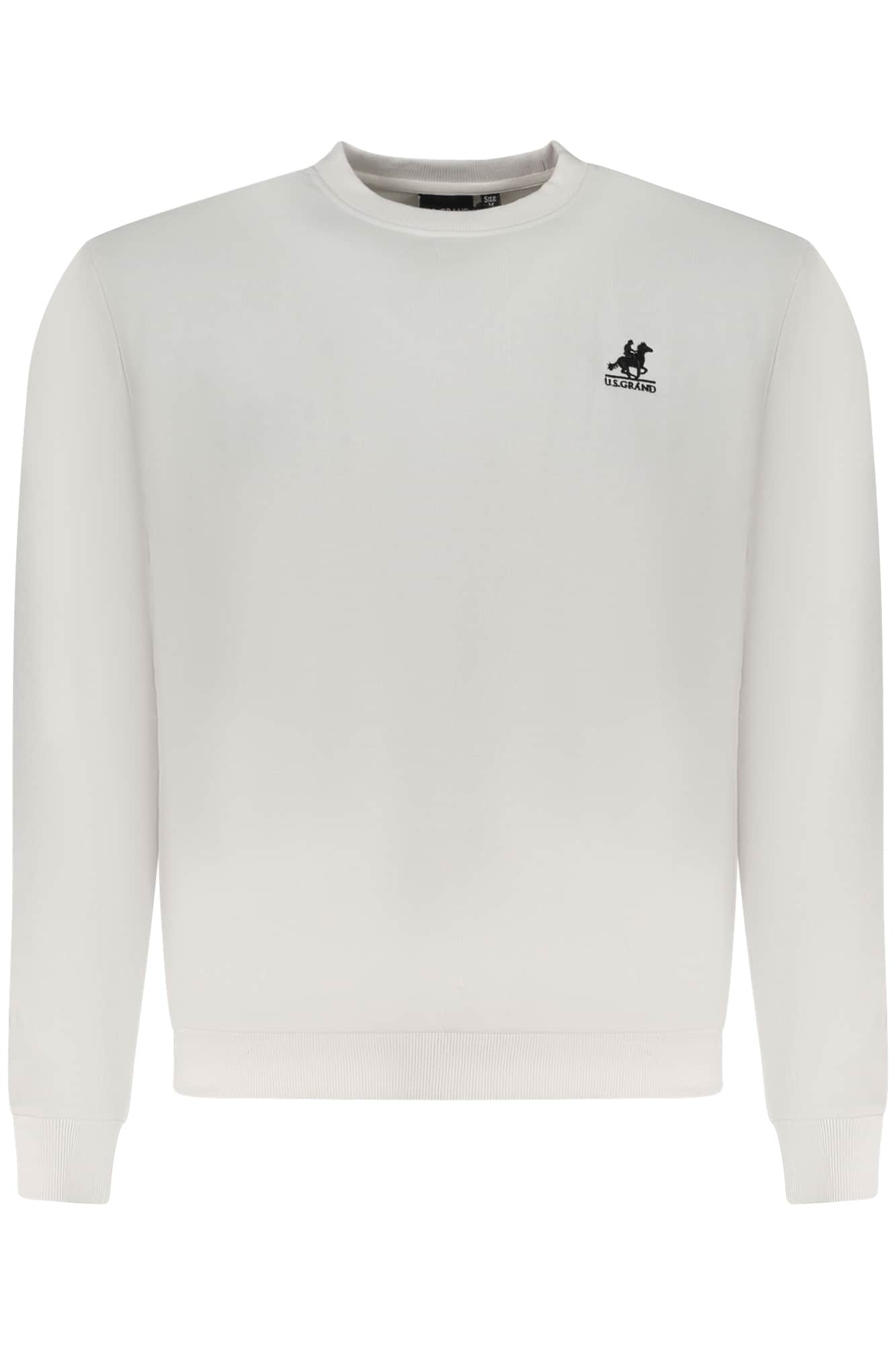 US GRAND HERREN SCHWARZ MIT REISSVERSCHLUSS SWEATSHIRT