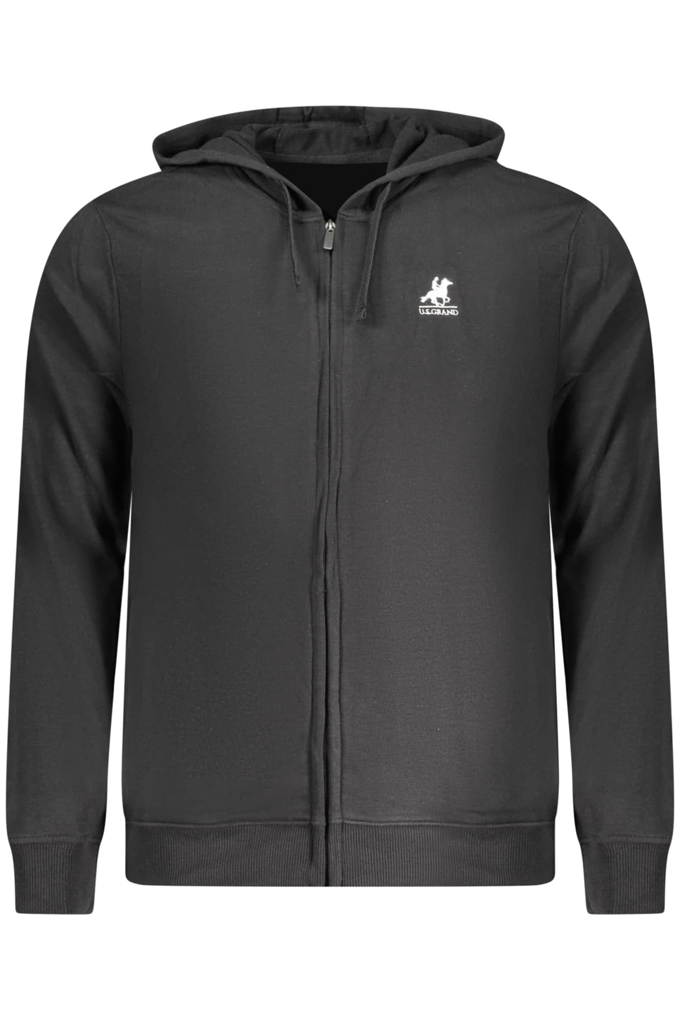 US GRAND HERREN WEISS MIT REISSVERSCHLUSS SWEATSHIRT