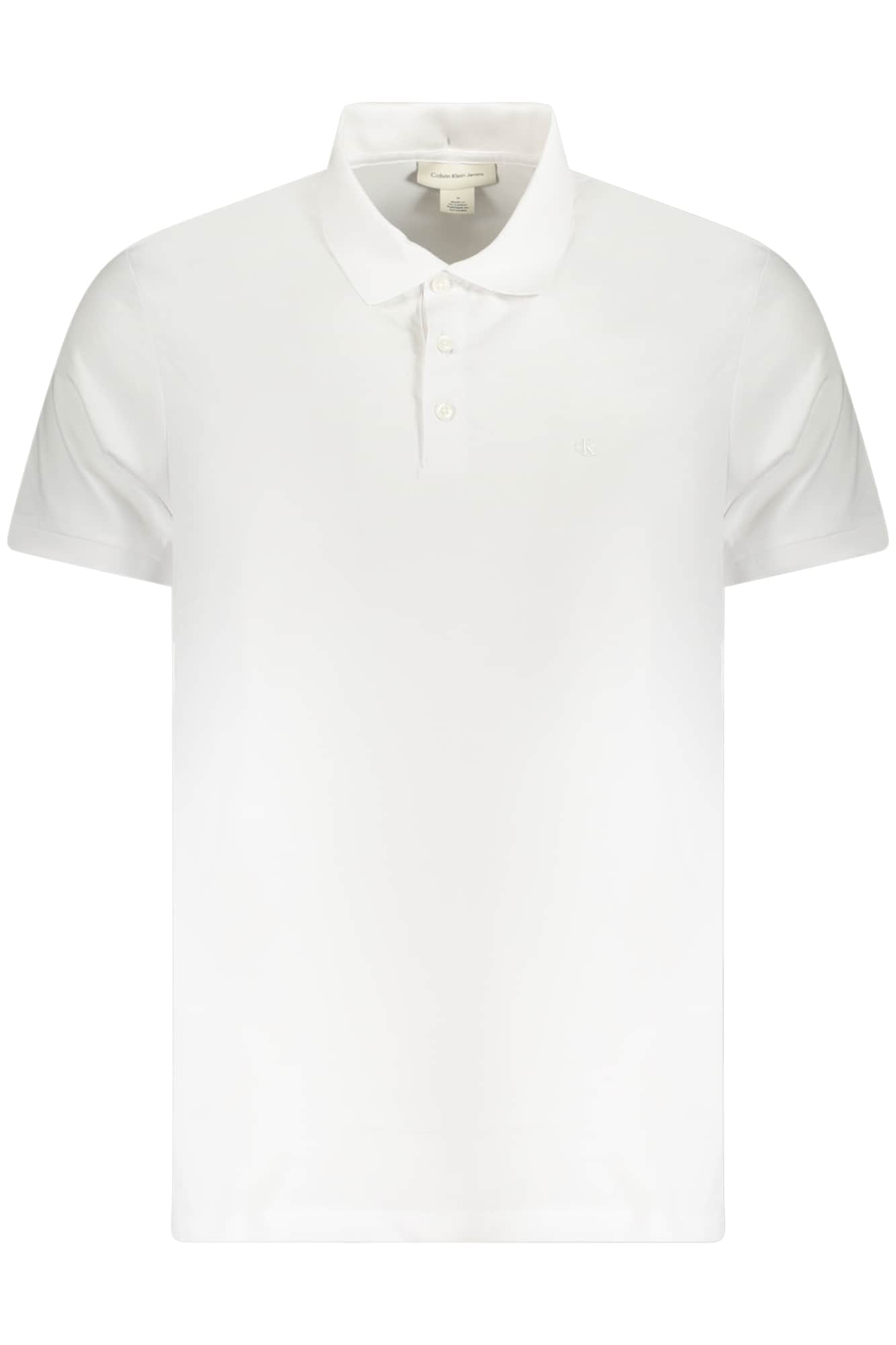 CALVIN KLEIN HERREN KURZARM POLO WEISS