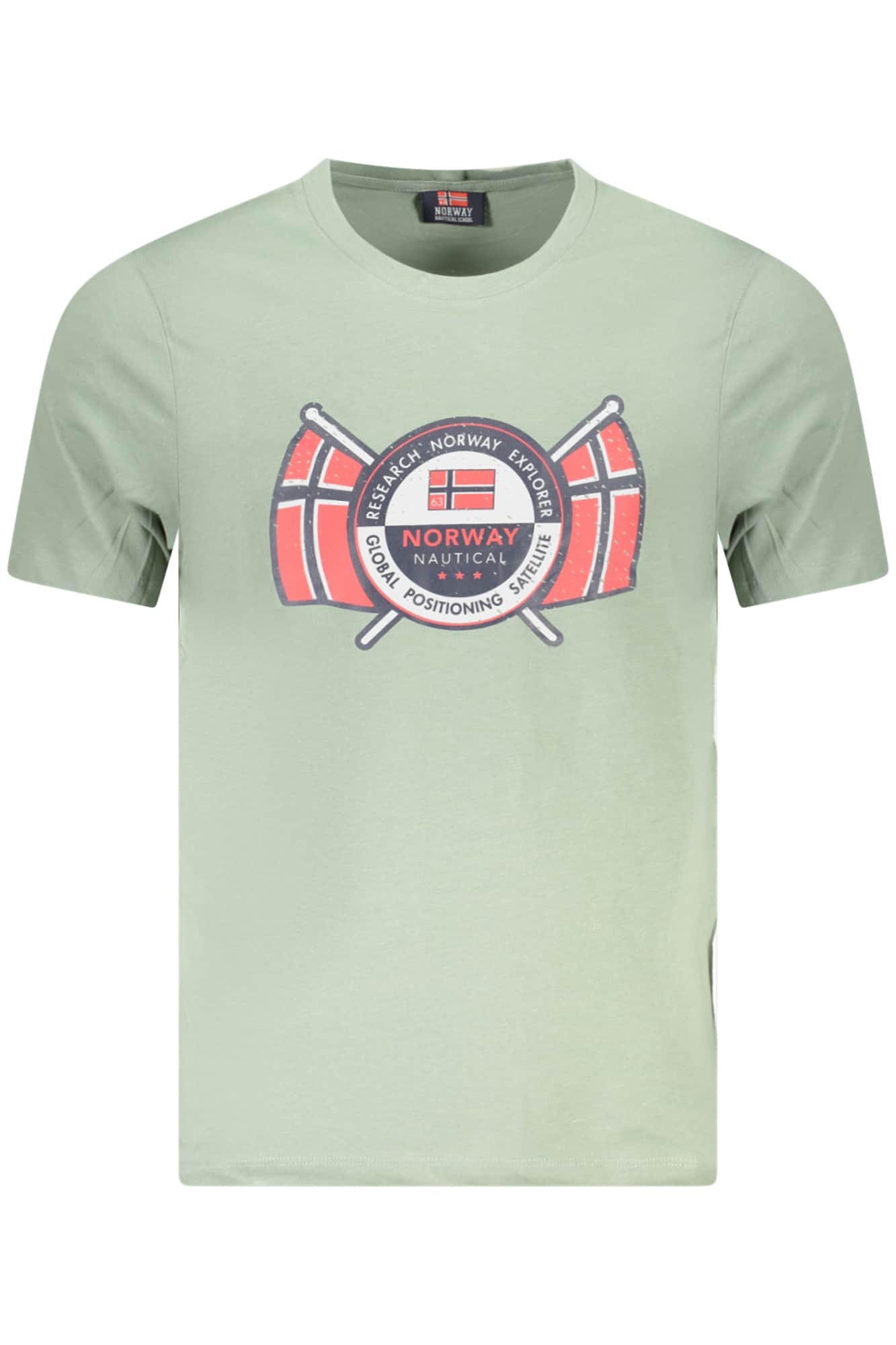 NORWAY 1963 HERREN KURZARM T-SHIRT GRÜN