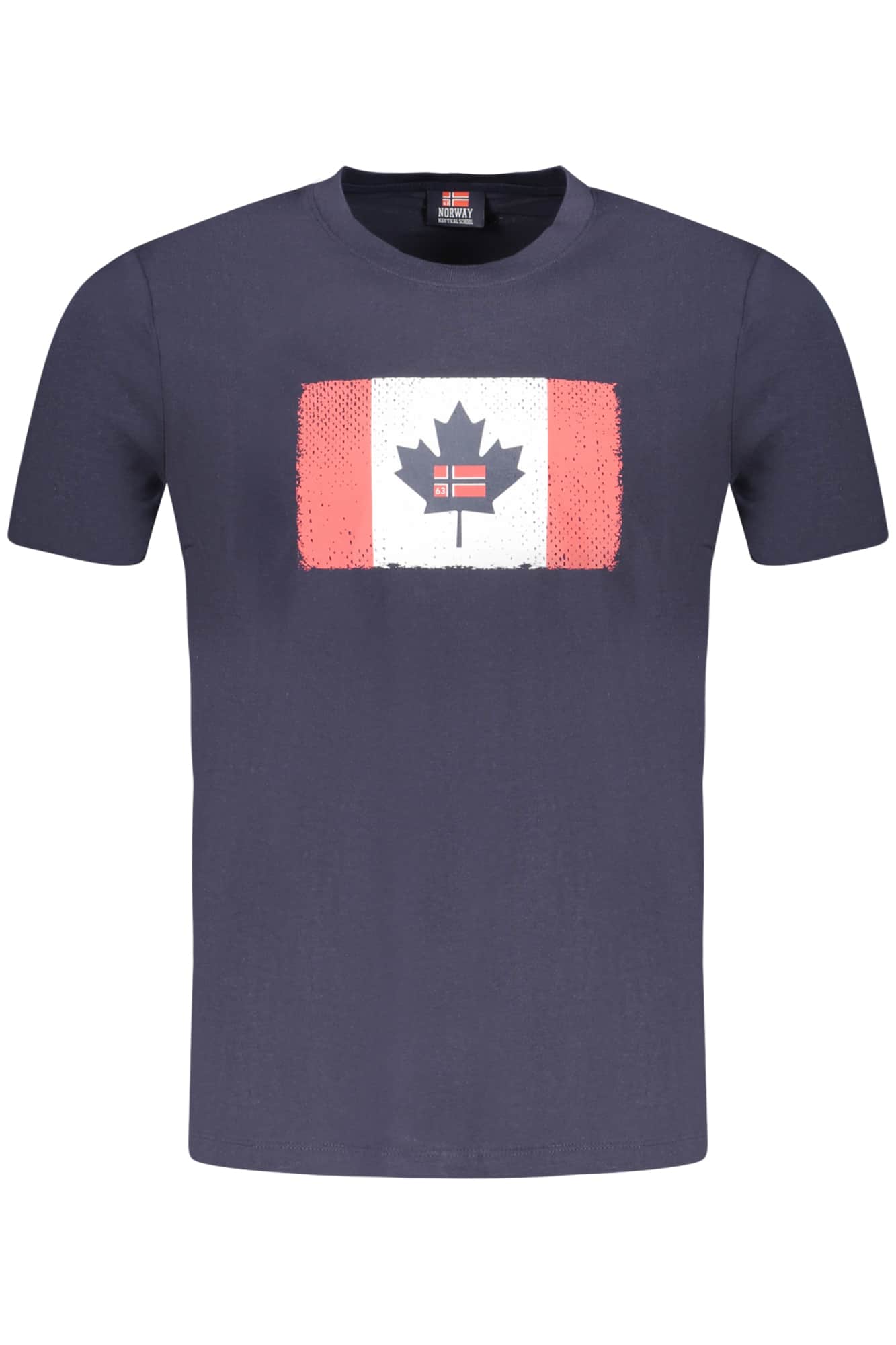 NORWAY 1963 HERREN KURZARM T-SHIRT BLAU