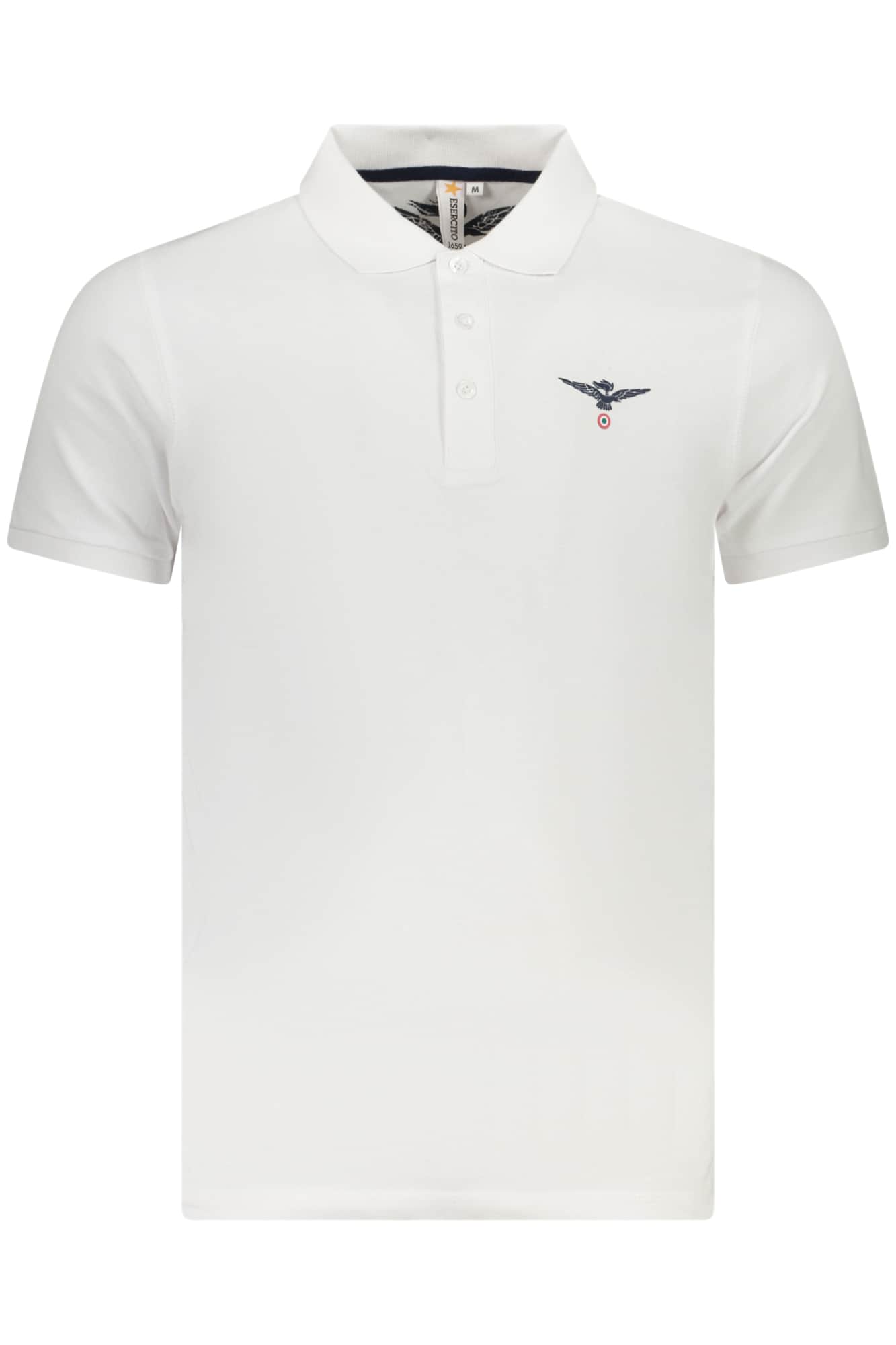ARMY 1659 HERREN KURZARM POLO WEISS