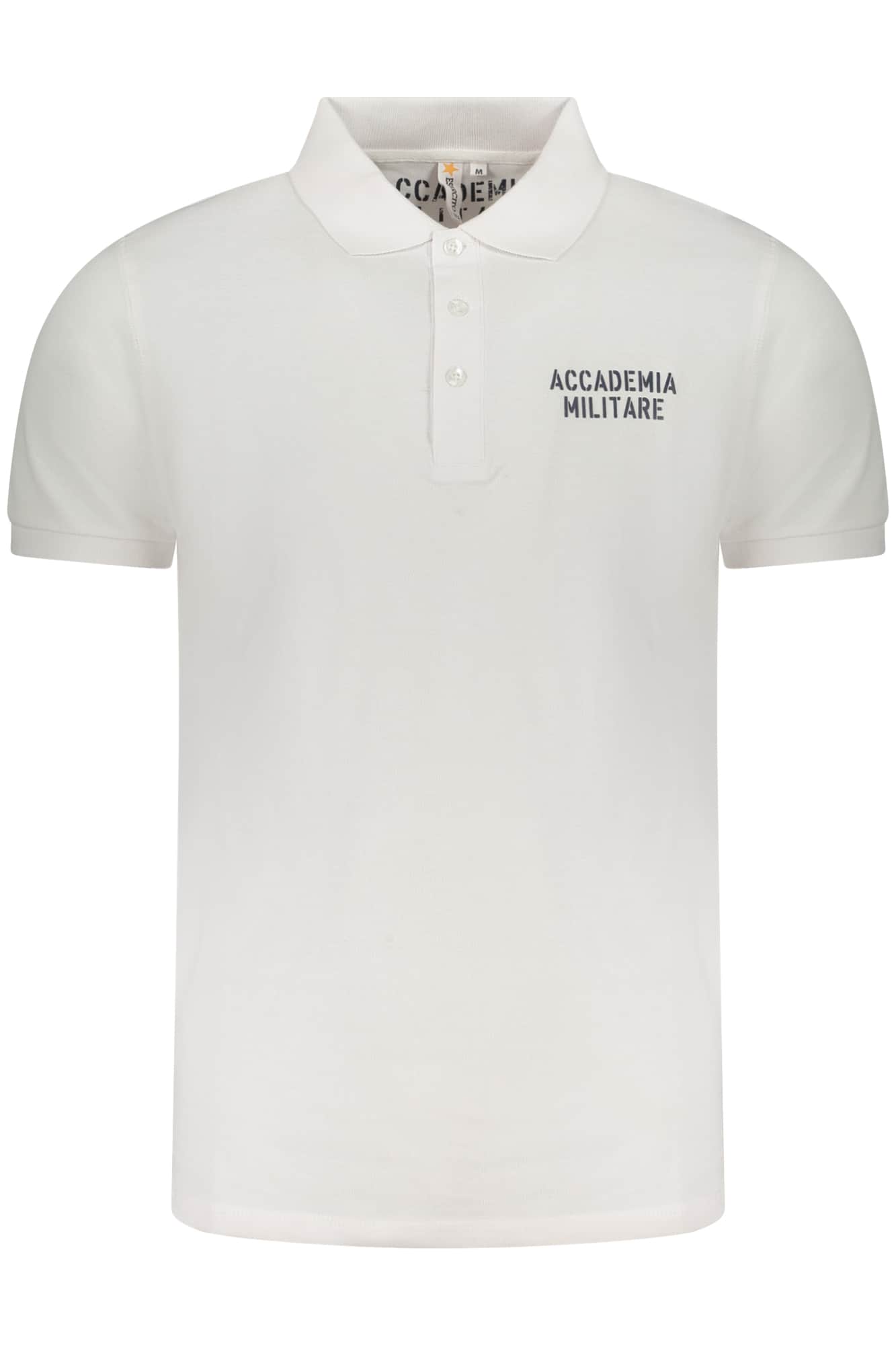 MILITARY ACADEMY HERREN KURZARM POLO WEISS