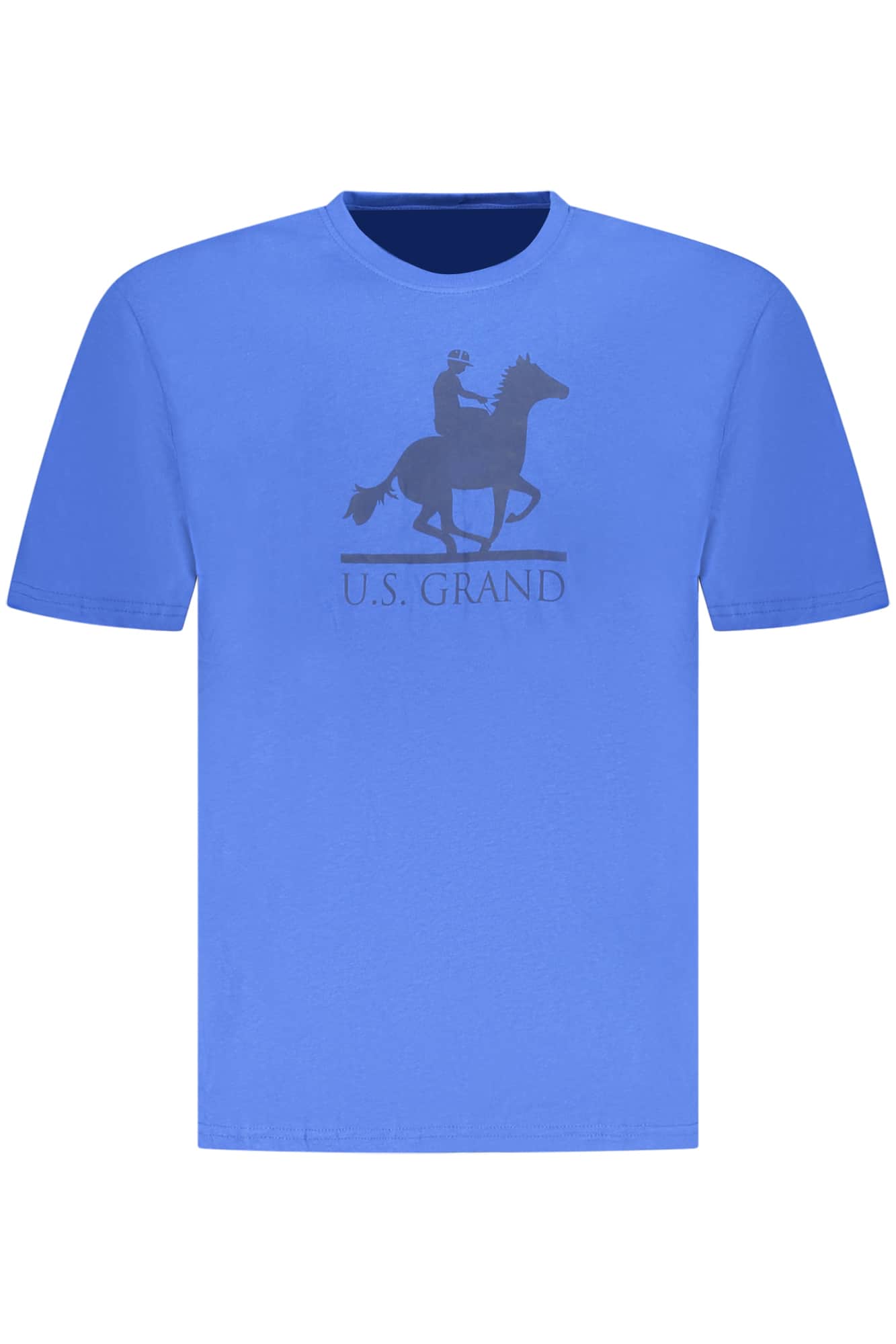 US GRAND HERREN KURZARM T-SHIRT BLAU