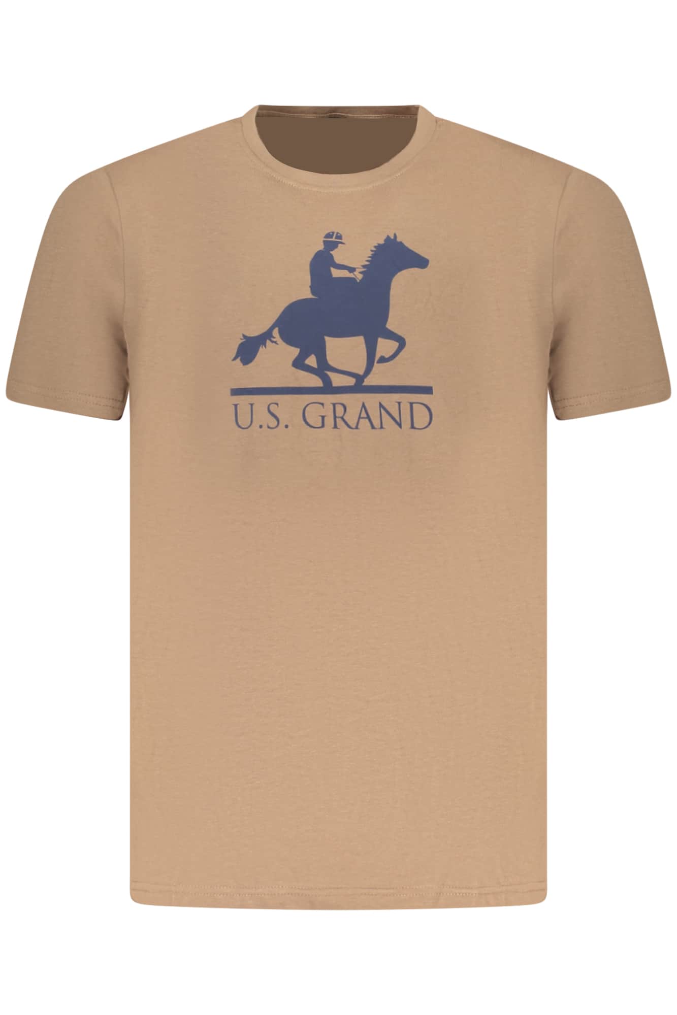 US GRAND HERREN KURZARM ROT T-SHIRT