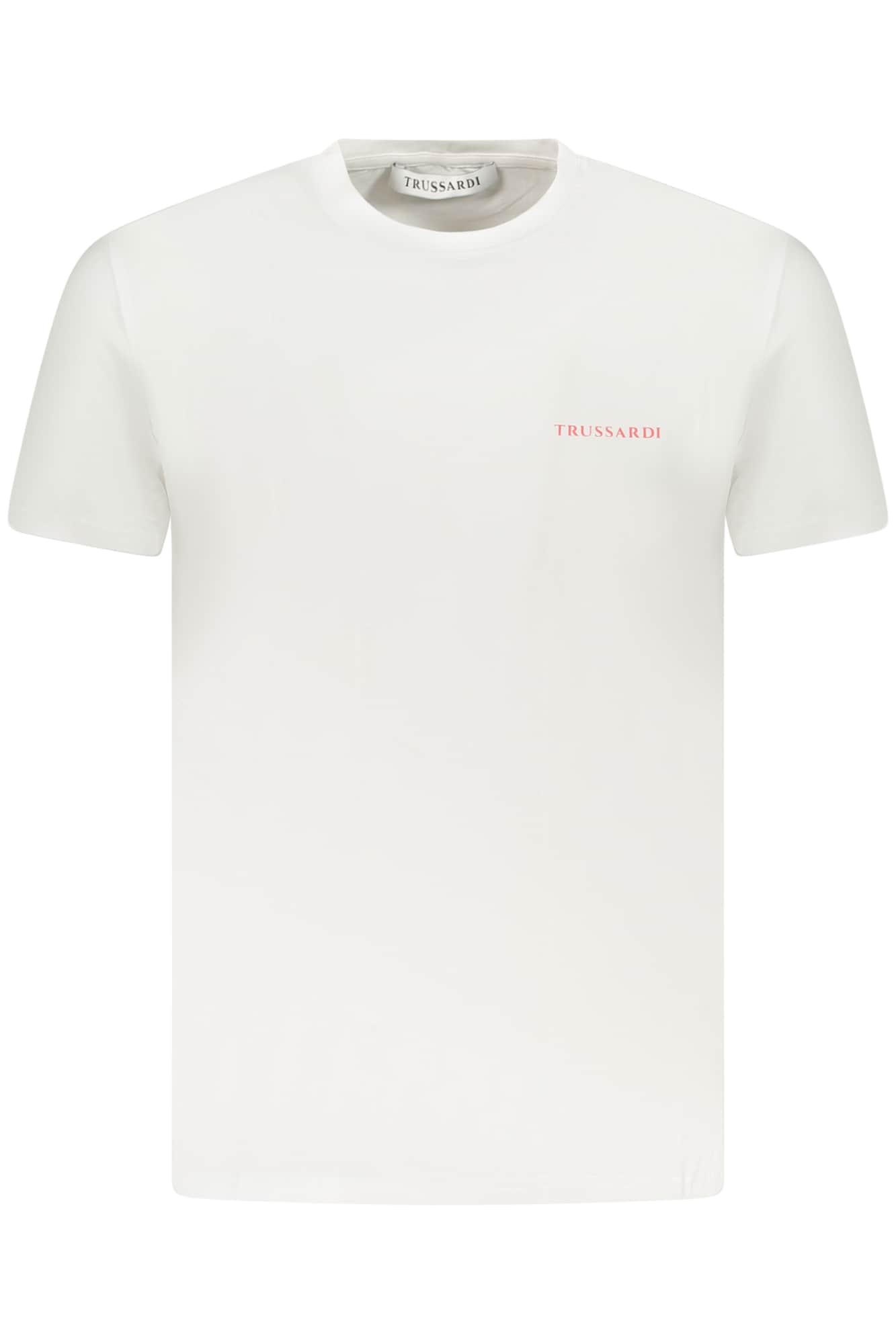 TRUSSARDI KURZARM T-SHIRT HERREN WEISS