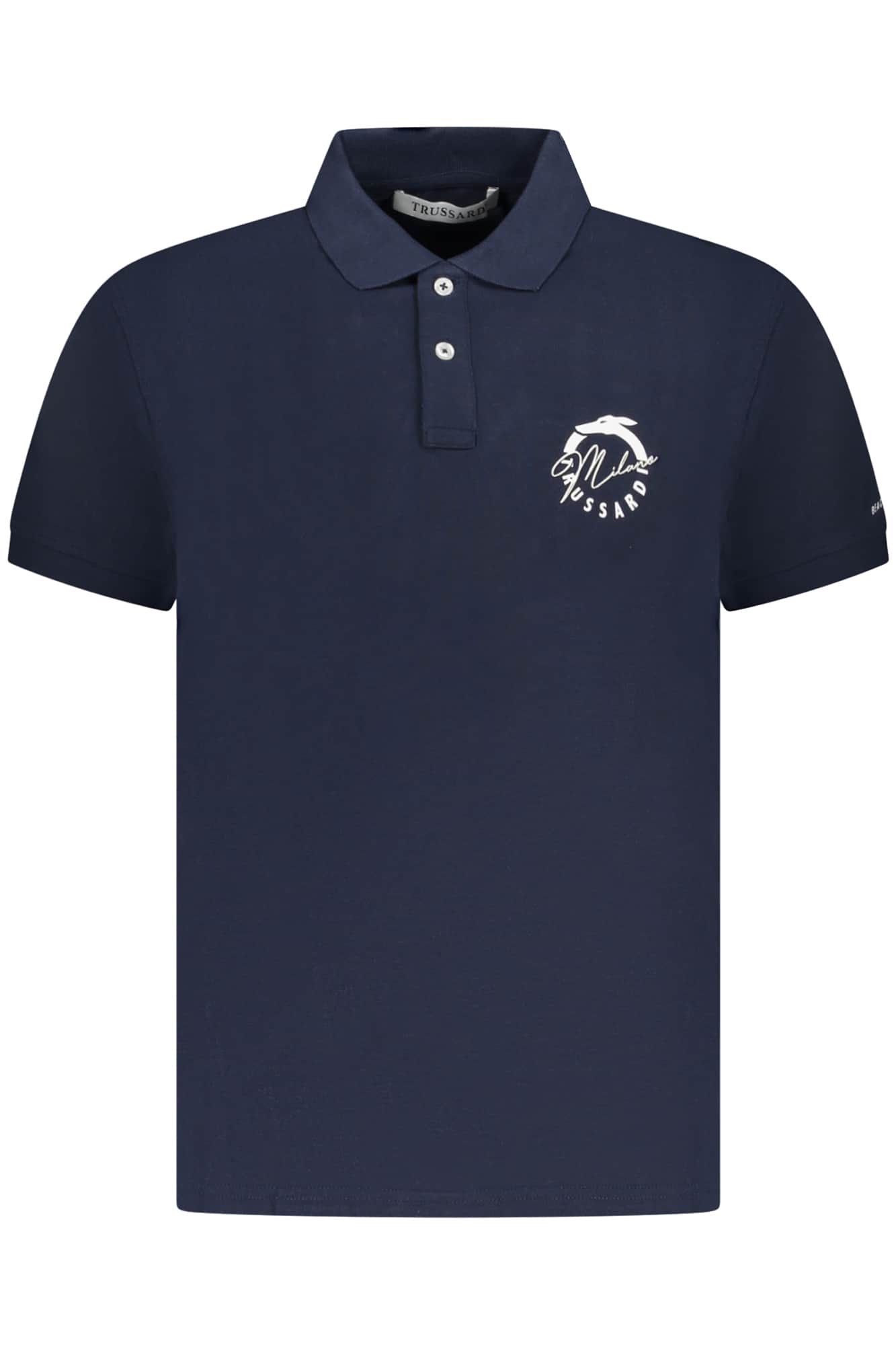 TRUSSARDI HERREN KURZARM POLO SCHWARZ