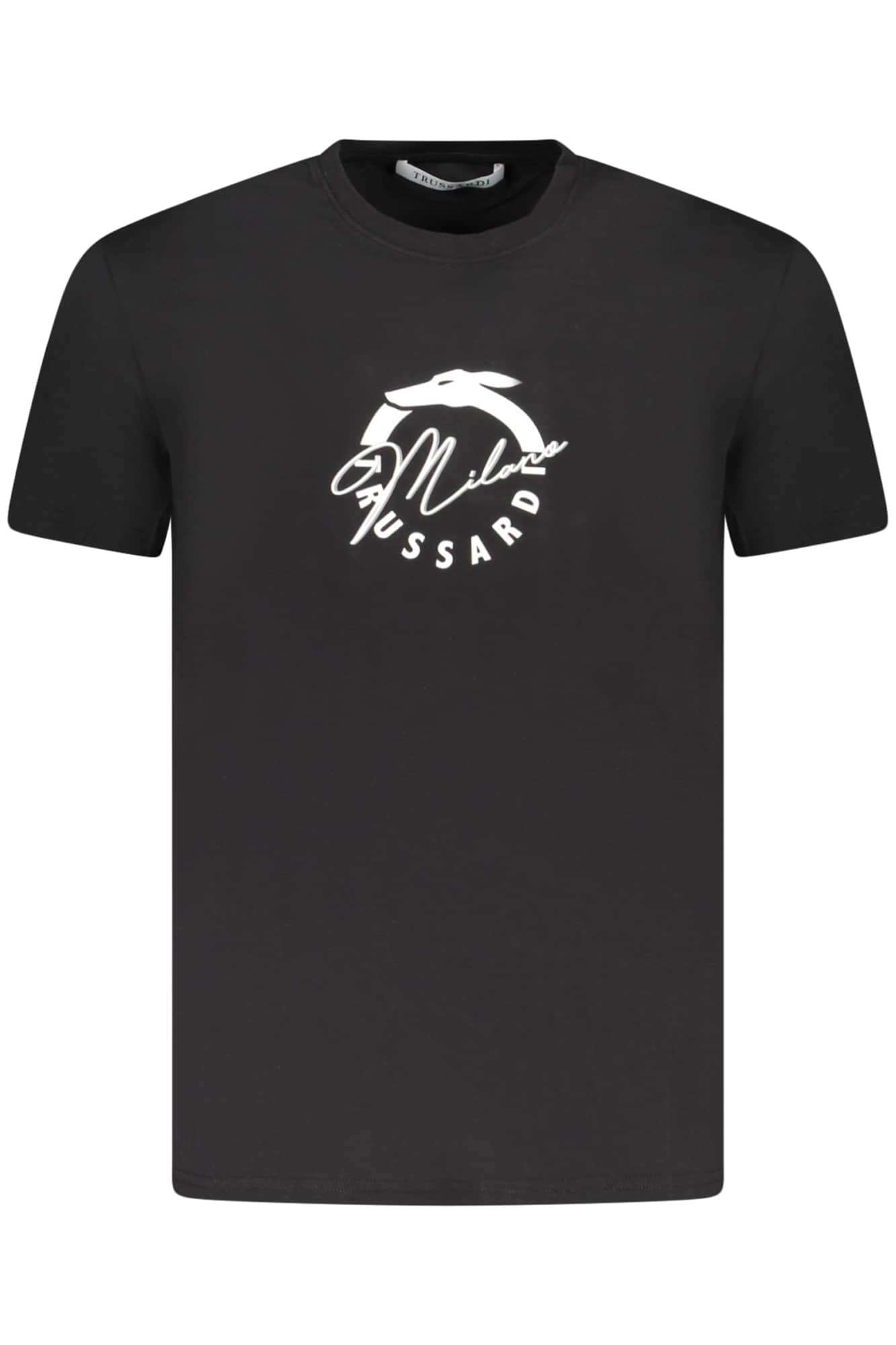 TRUSSARDI KURZARM T-SHIRT HERREN WEISS