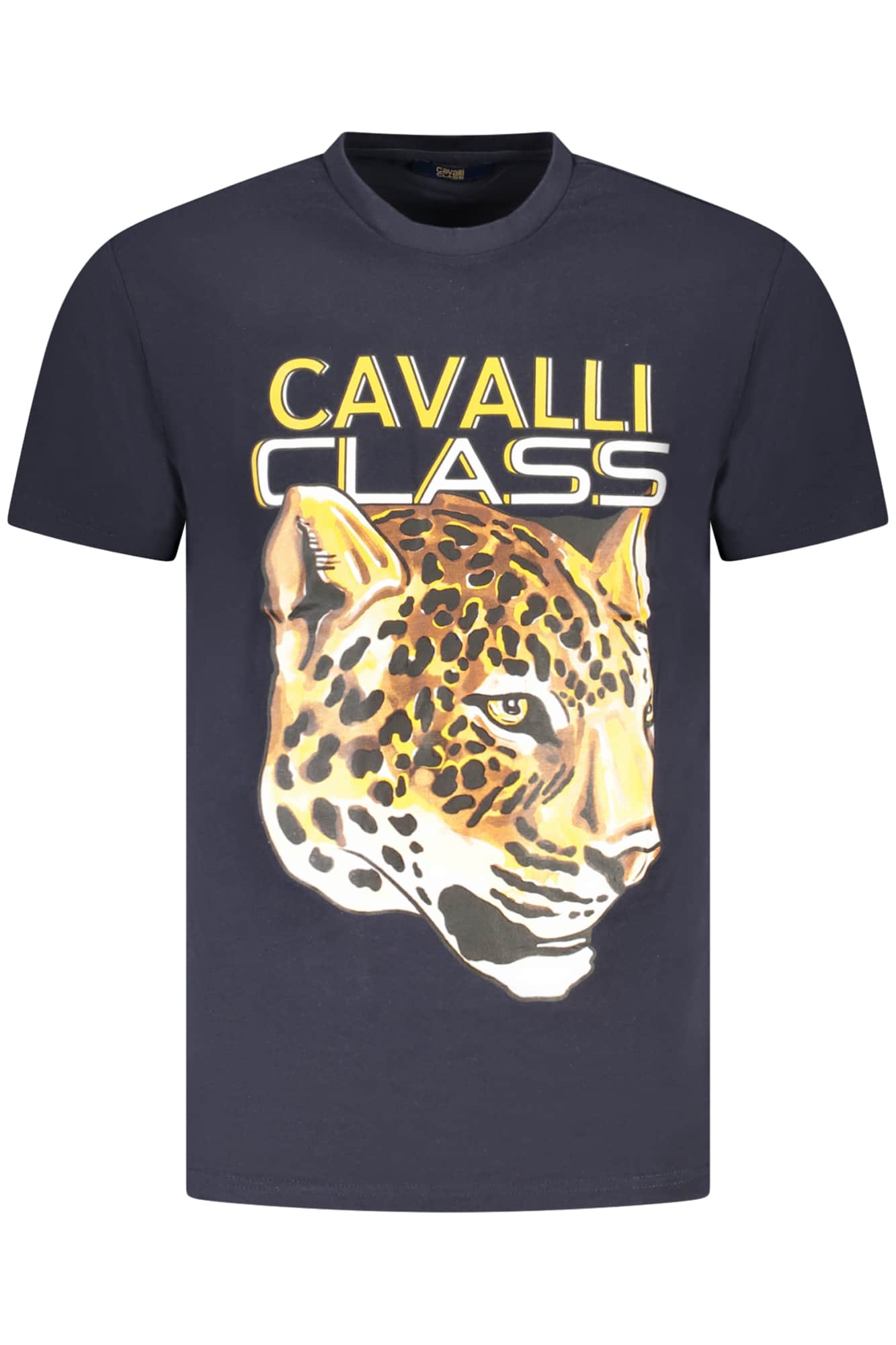 CAVALLI CLASS KURZARM T-SHIRT HERREN SCHWARZ