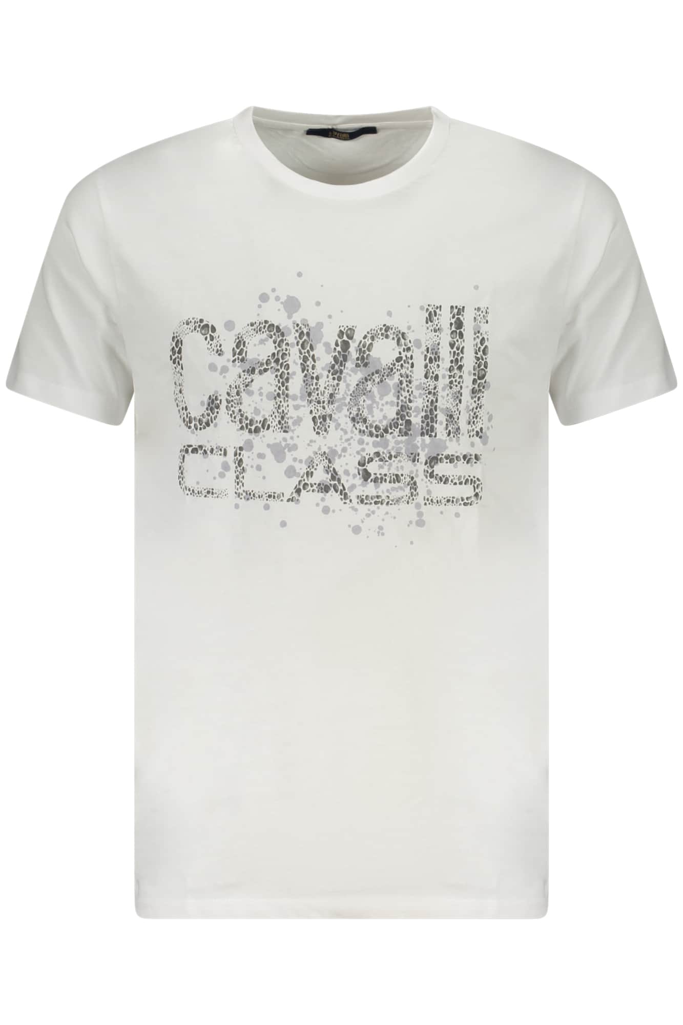 CAVALLI CLASS KURZARM T-SHIRT HERREN SCHWARZ