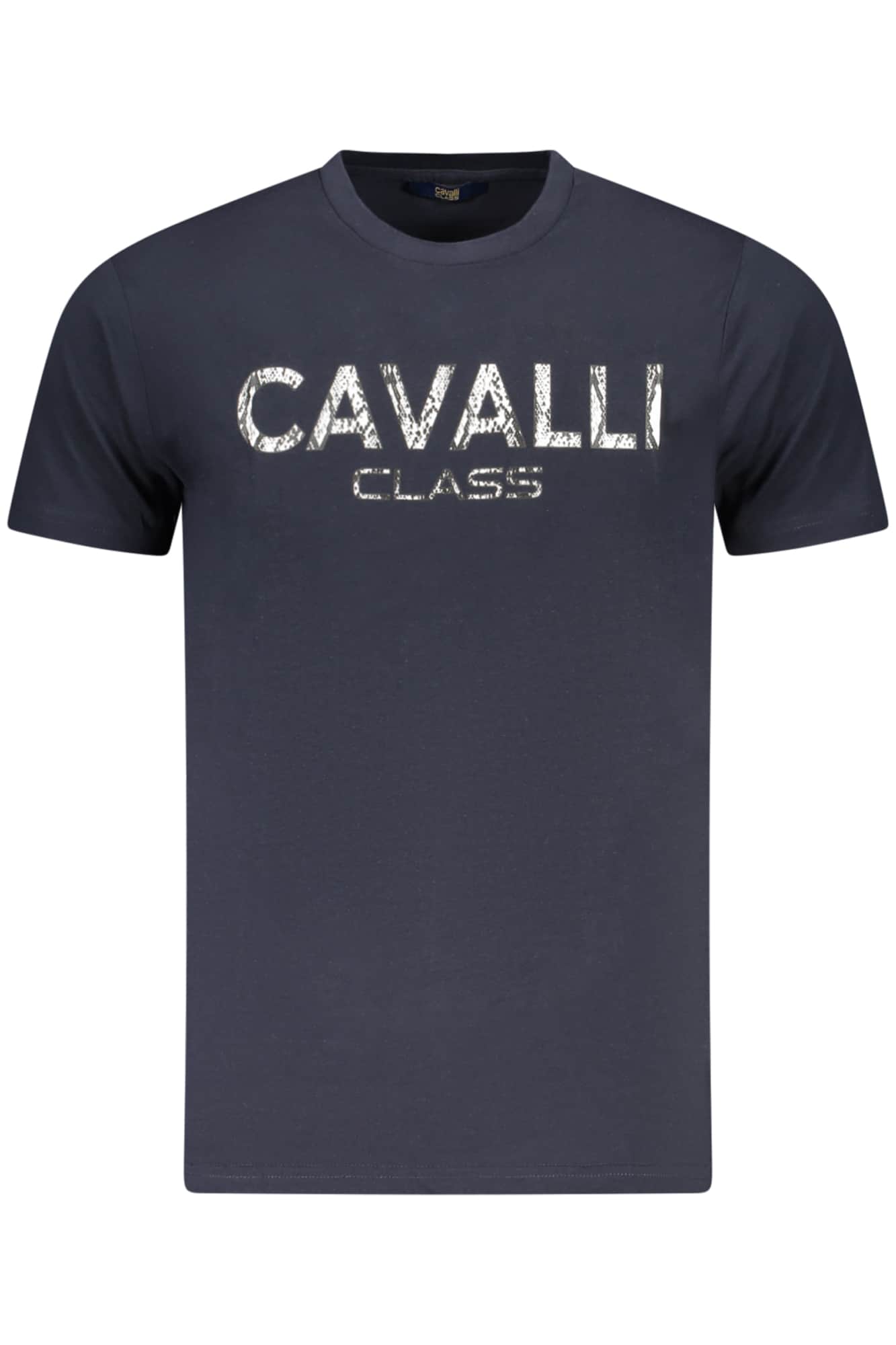 CAVALLI CLASS KURZARM T-SHIRT HERREN WEISS