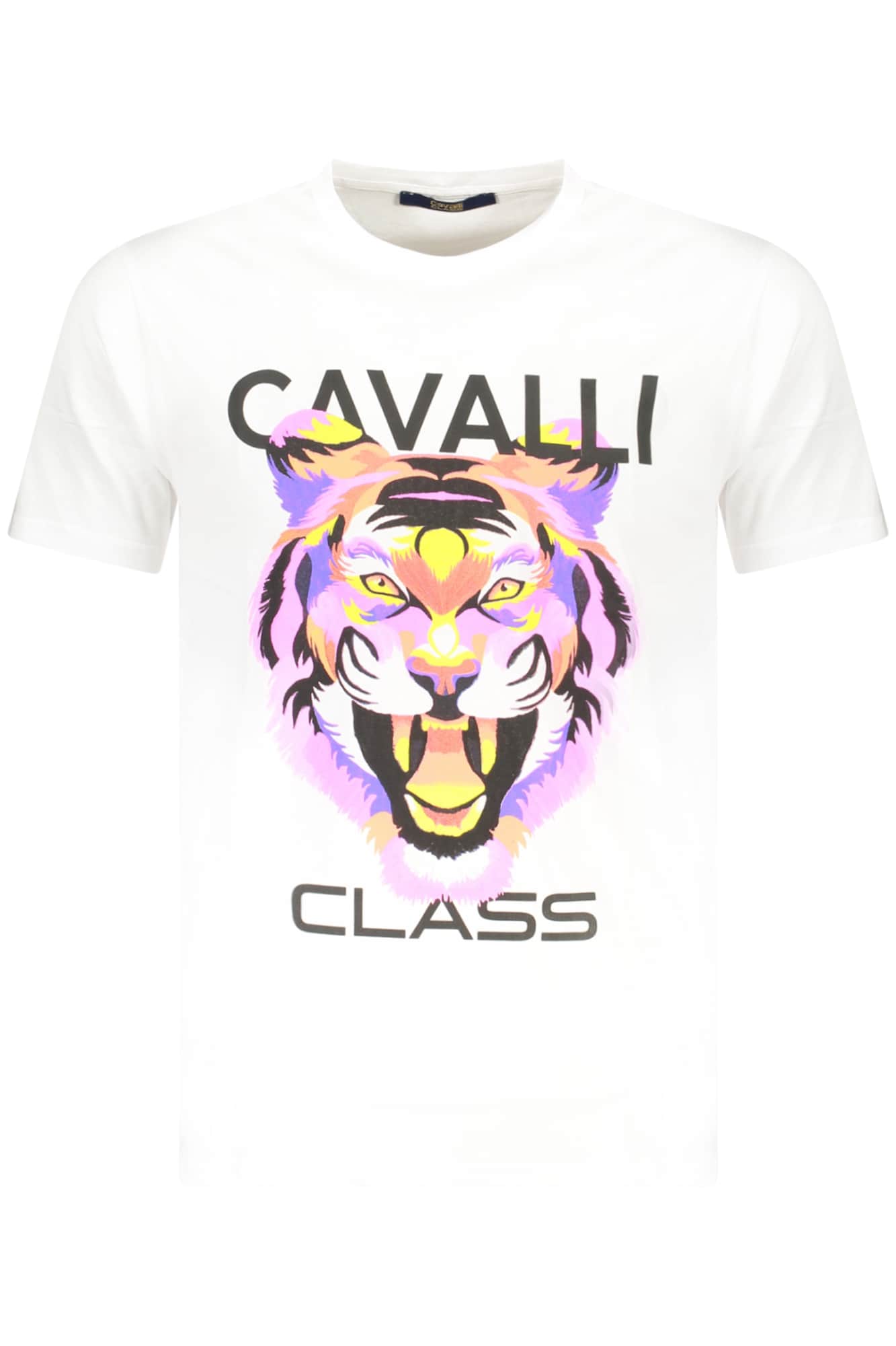 CAVALLI CLASS KURZARM T-SHIRT HERREN SCHWARZ