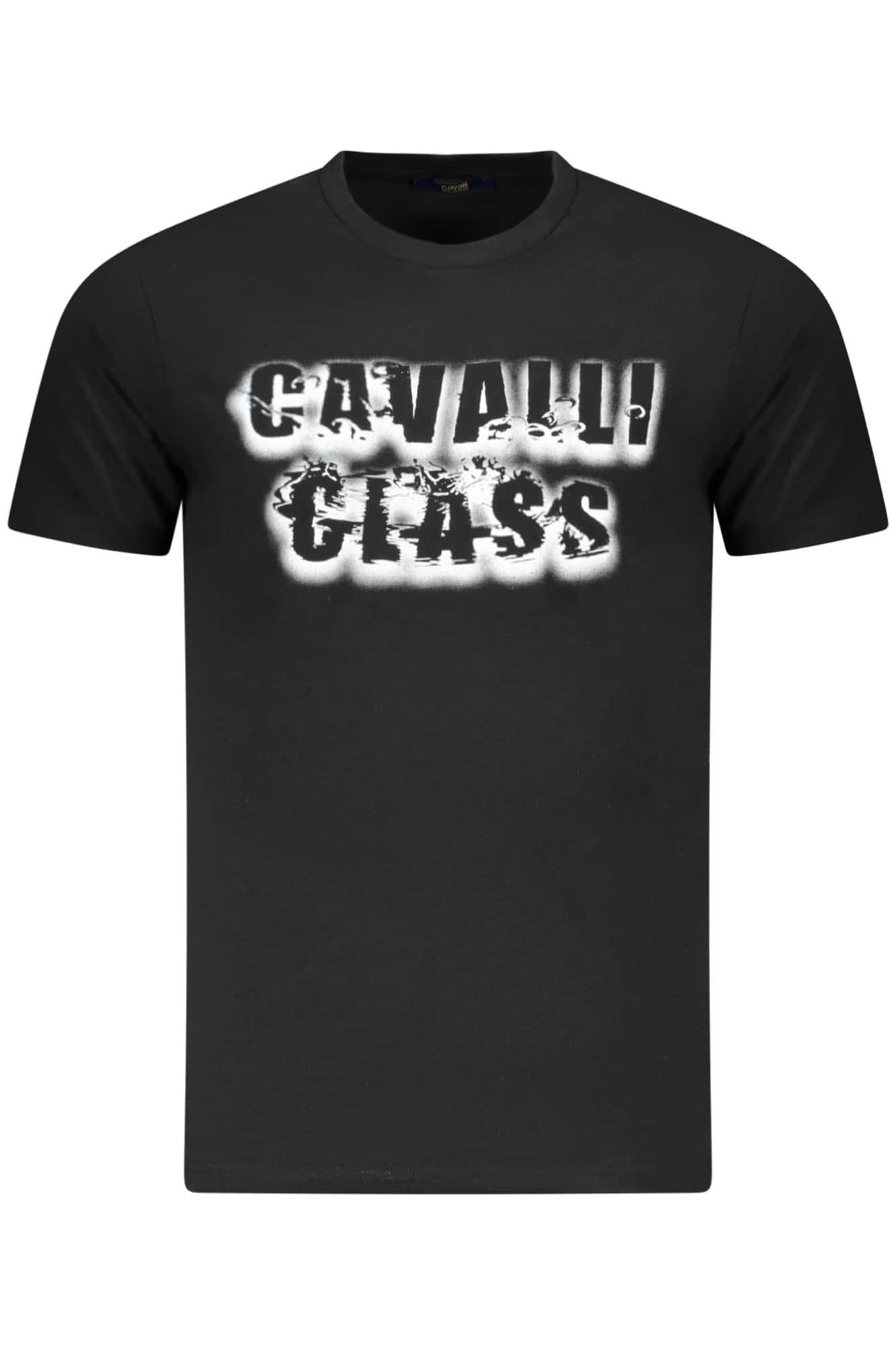 CAVALLI CLASS KURZARM T-SHIRT HERREN BLAU